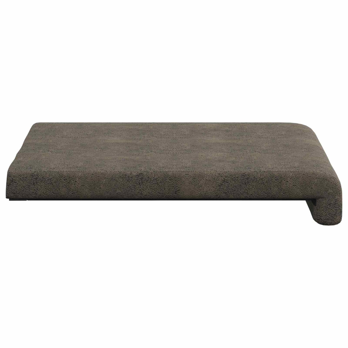 Bankkussen 4 pcs Faux Suède Stof Donkergrijs Diepte 35 cm is nu te koop bij PeponiXL, paradijselijk wonen!