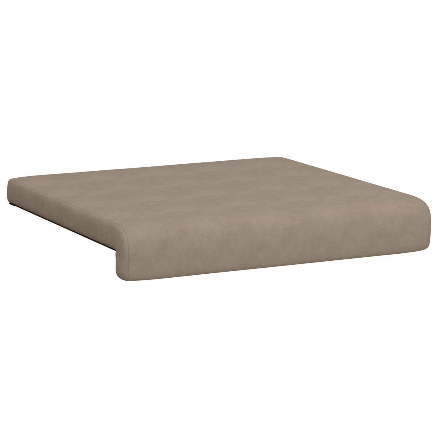 Bankkussen 4 pcs Microvezel Taupe Diepte 35 cm