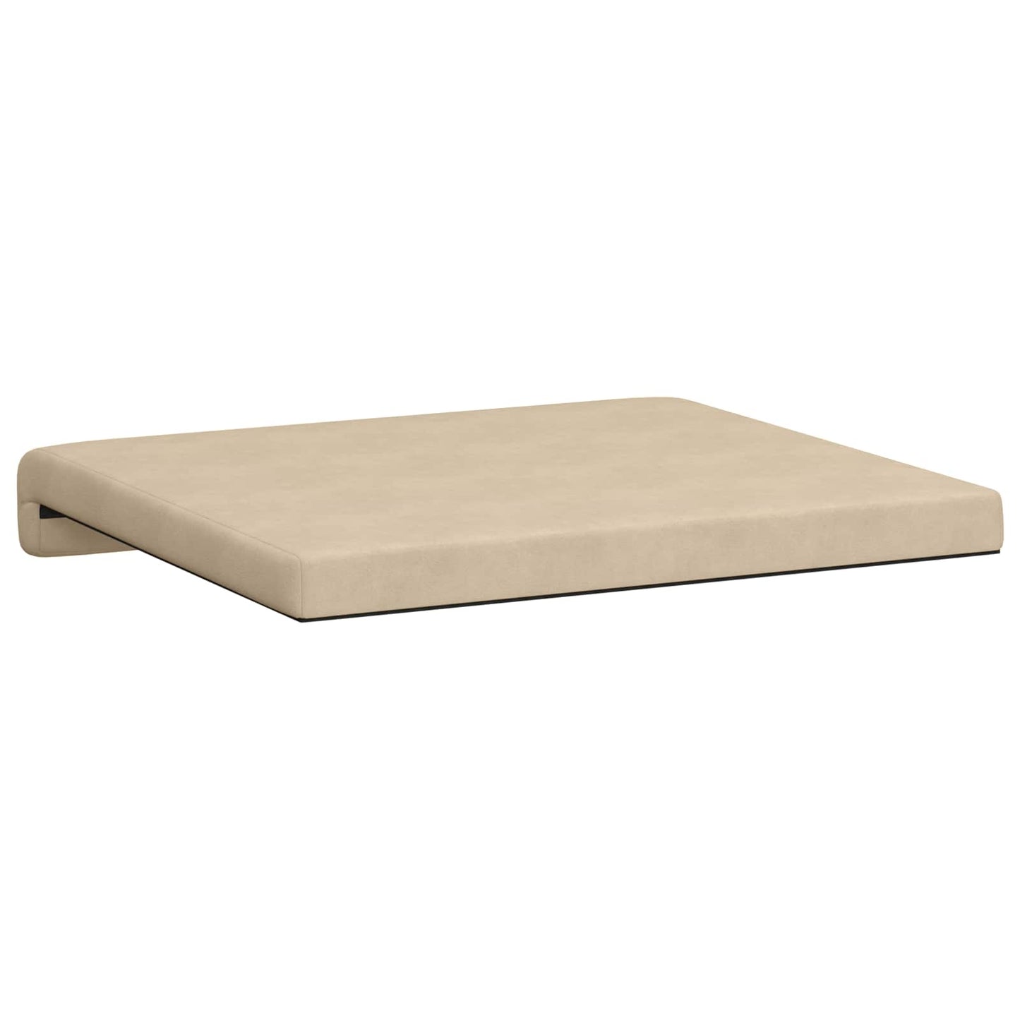Bankkussen 4 pcs Microvezel Crèmekleurig Diepte 35 cm