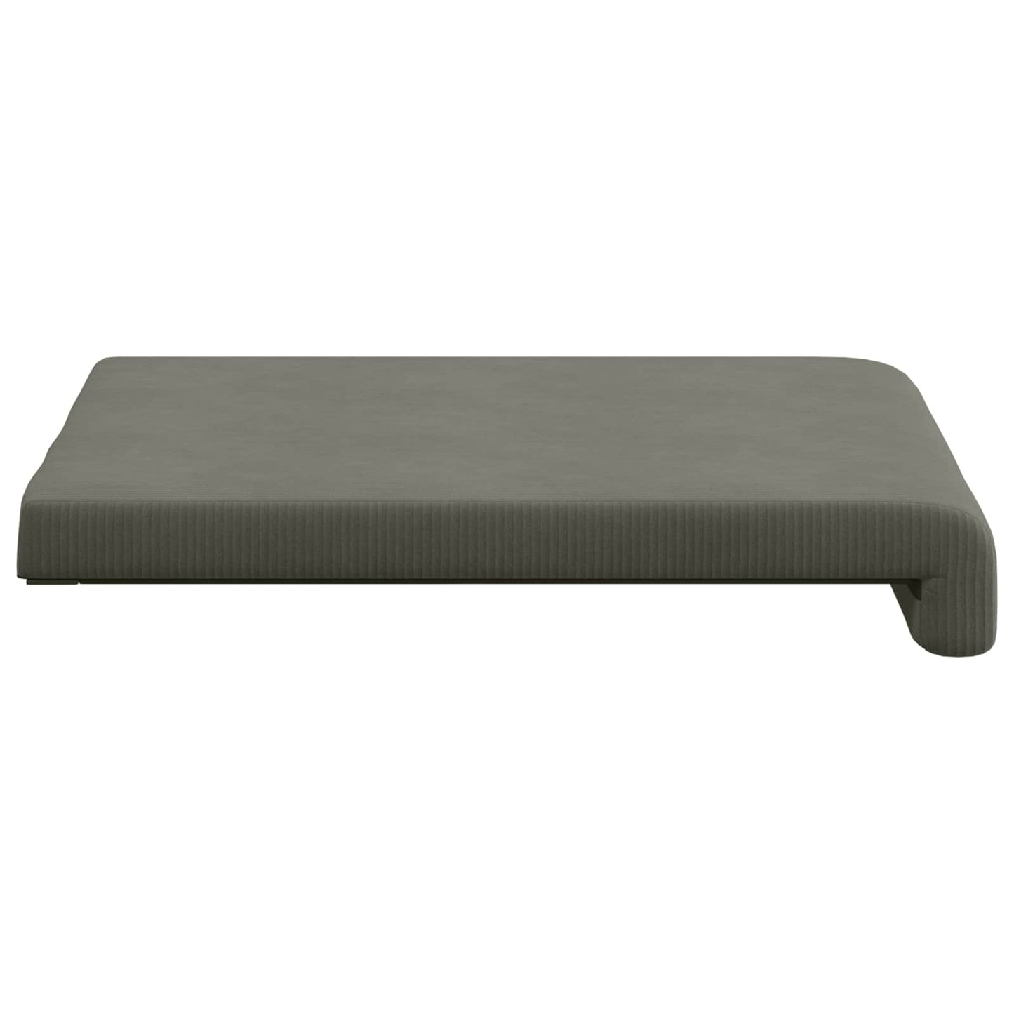 Bankkussen 4 pcs corduroy Lichtgrijs Diepte 35 cm
