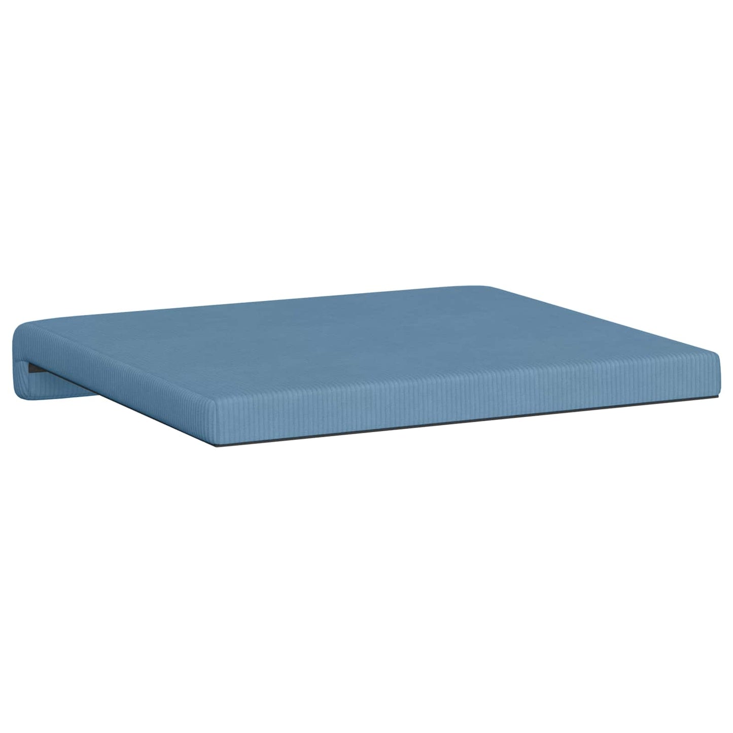 Bankkussen 4 pcs corduroy Blauw Diepte 35 cm
