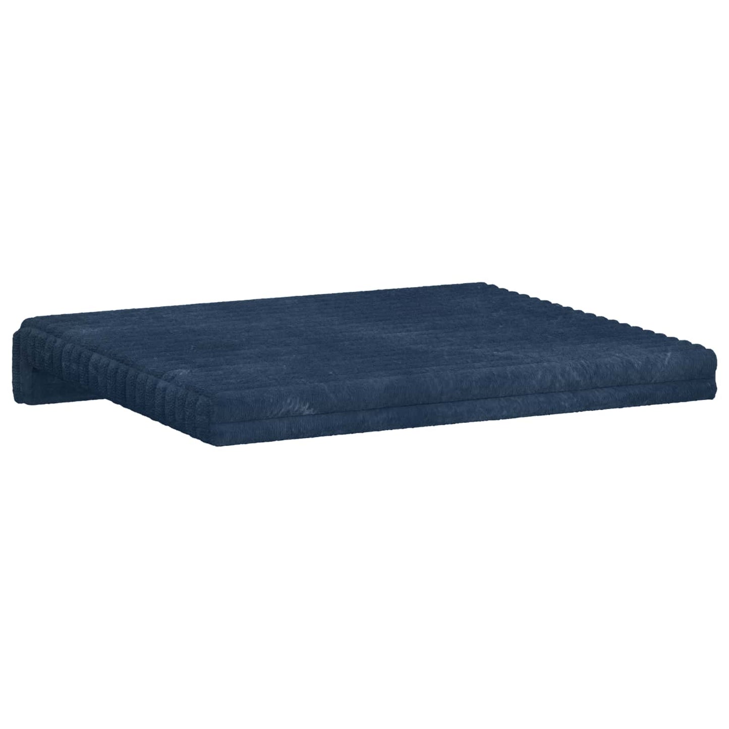 Bankkussen 4 pcs Pluche Corduroy Marineblauw Diepte 35 cm