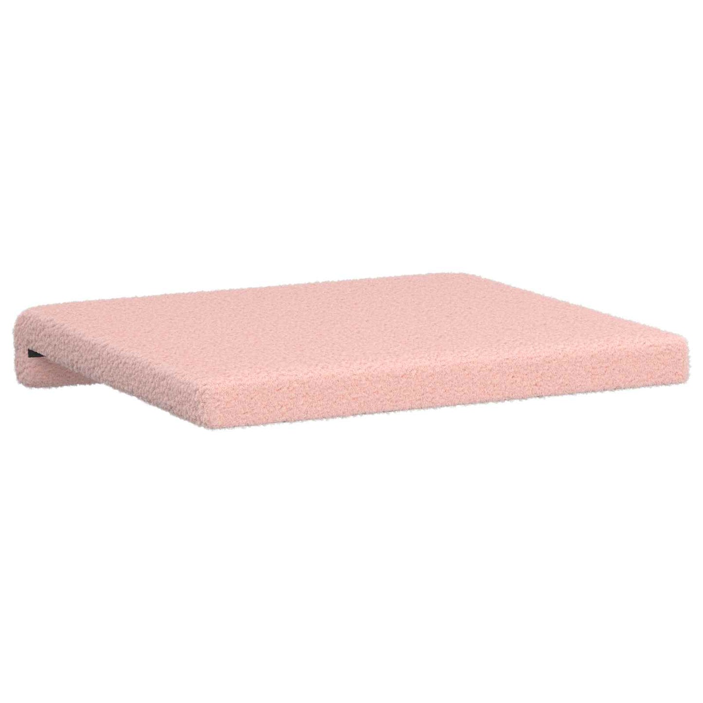 Bankkussen 4 pcs Sherpa Stof Roze Diepte 35 cm