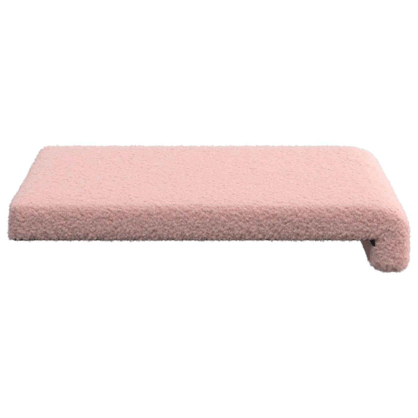 Bankkussen 4 pcs Sherpa Stof Roze Diepte 35 cm