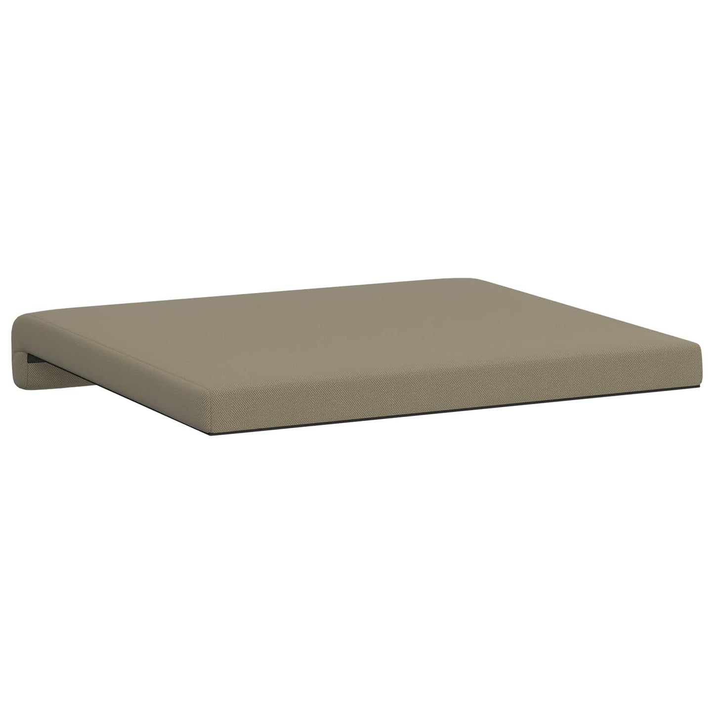 Bankkussen 4 pcs Textured Velvet Kaki Diepte 35 cm