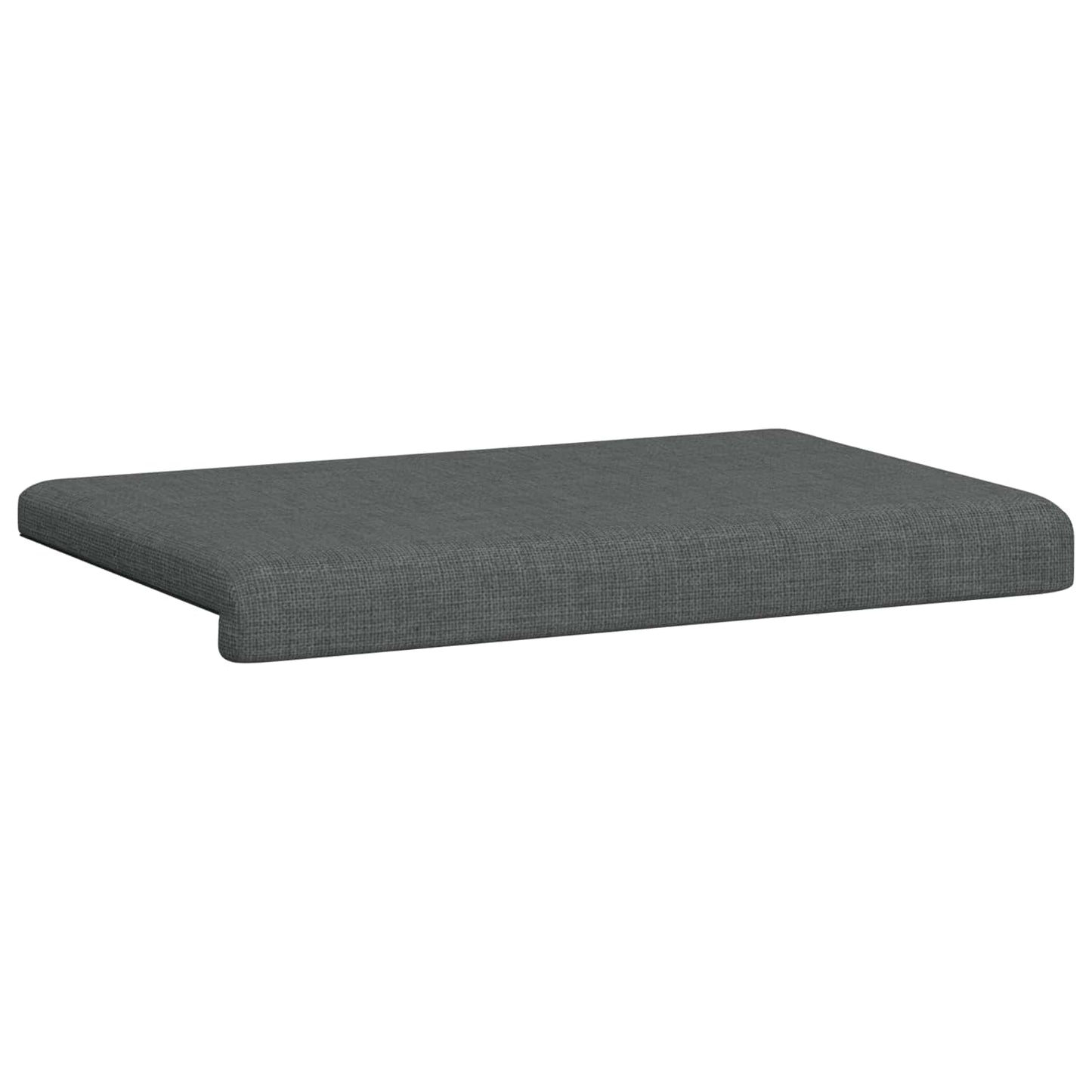 Bankkussen Stof Donkergrijs Diepte 35 cm