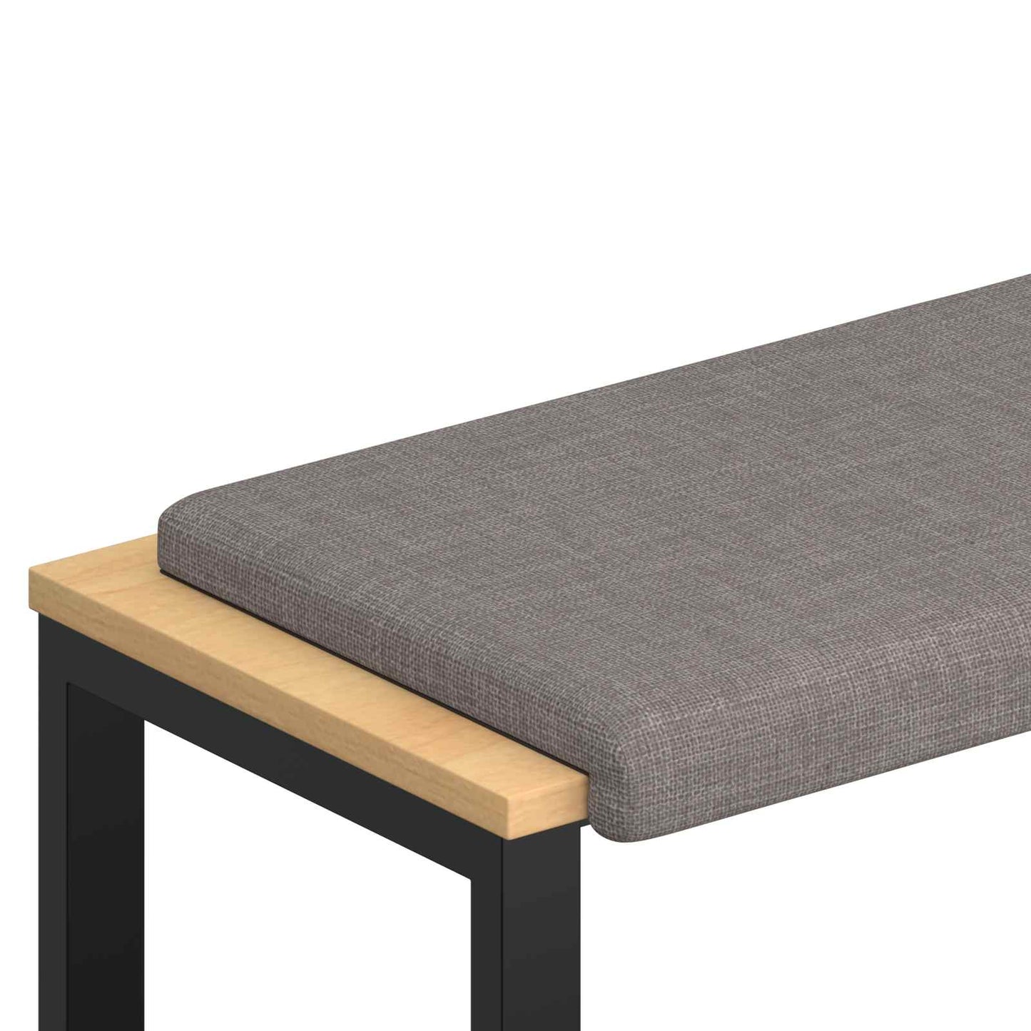 Bankkussen Stof Taupe Diepte 35 cm