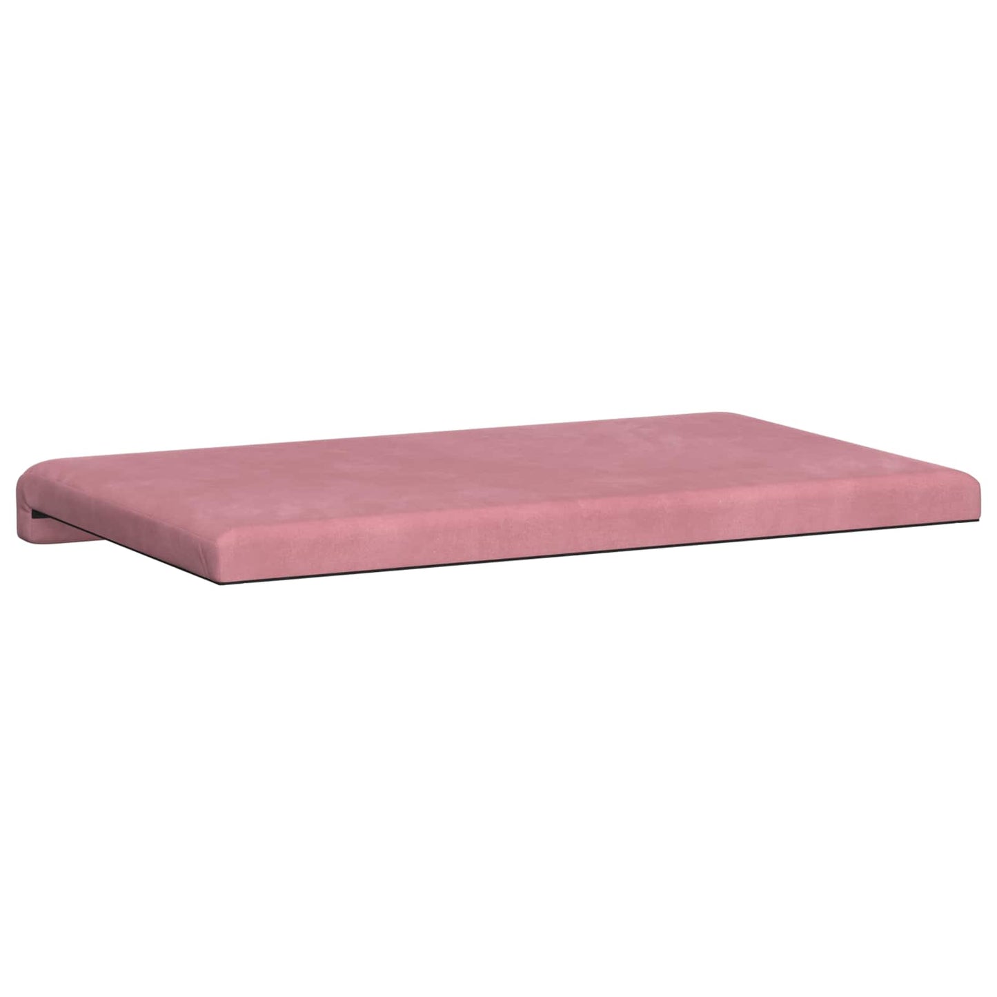 Bankkussen fluweel Roze Diepte 35 cm