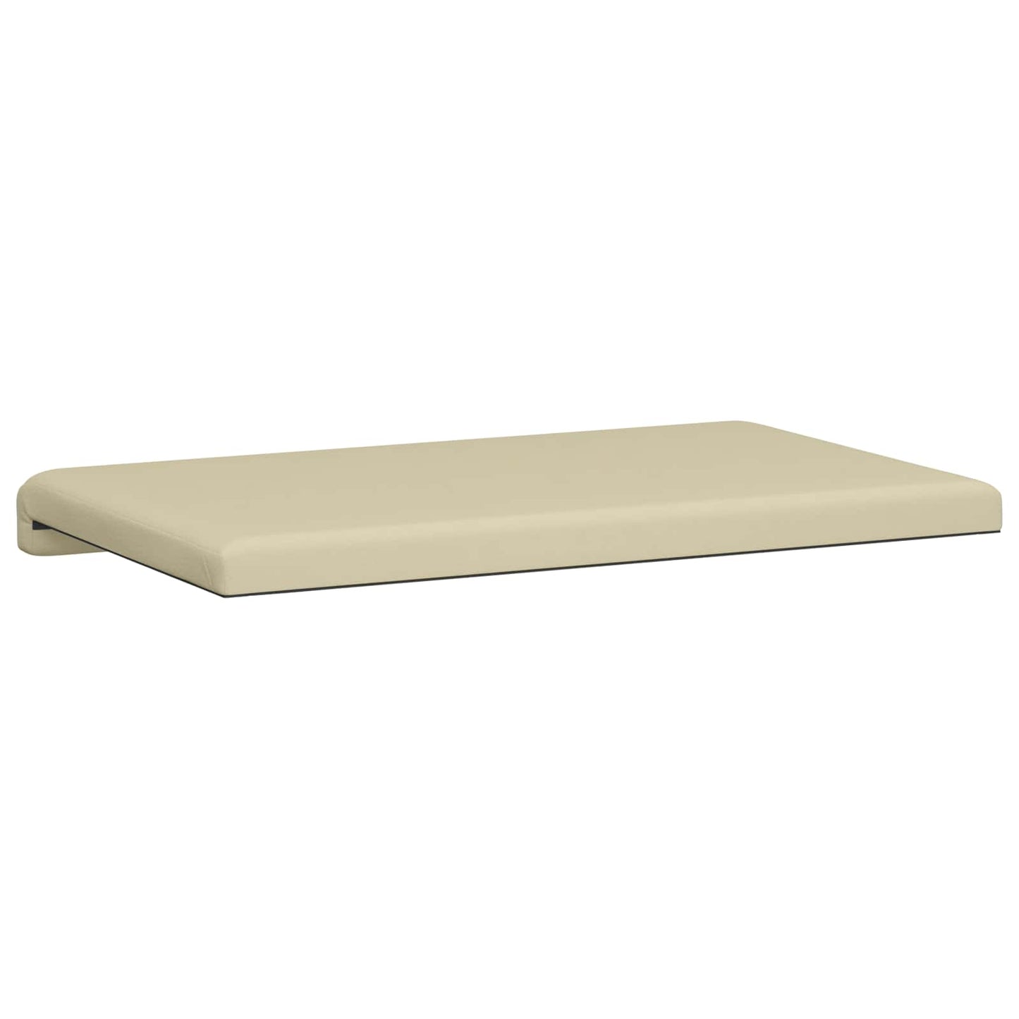 Bankkussen Kunstleer Crèmekleurig Diepte 35 cm