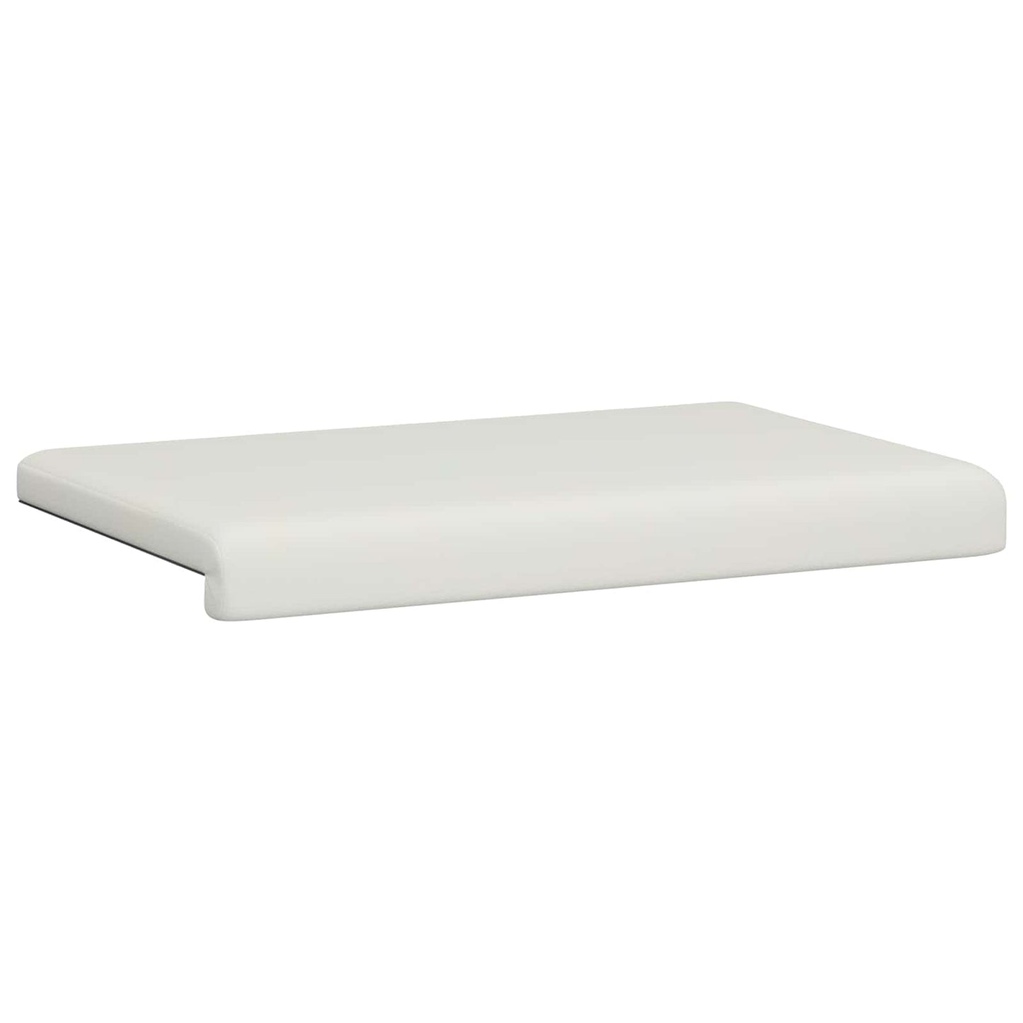 Bankkussen Kunstleer Wit Diepte 35 cm