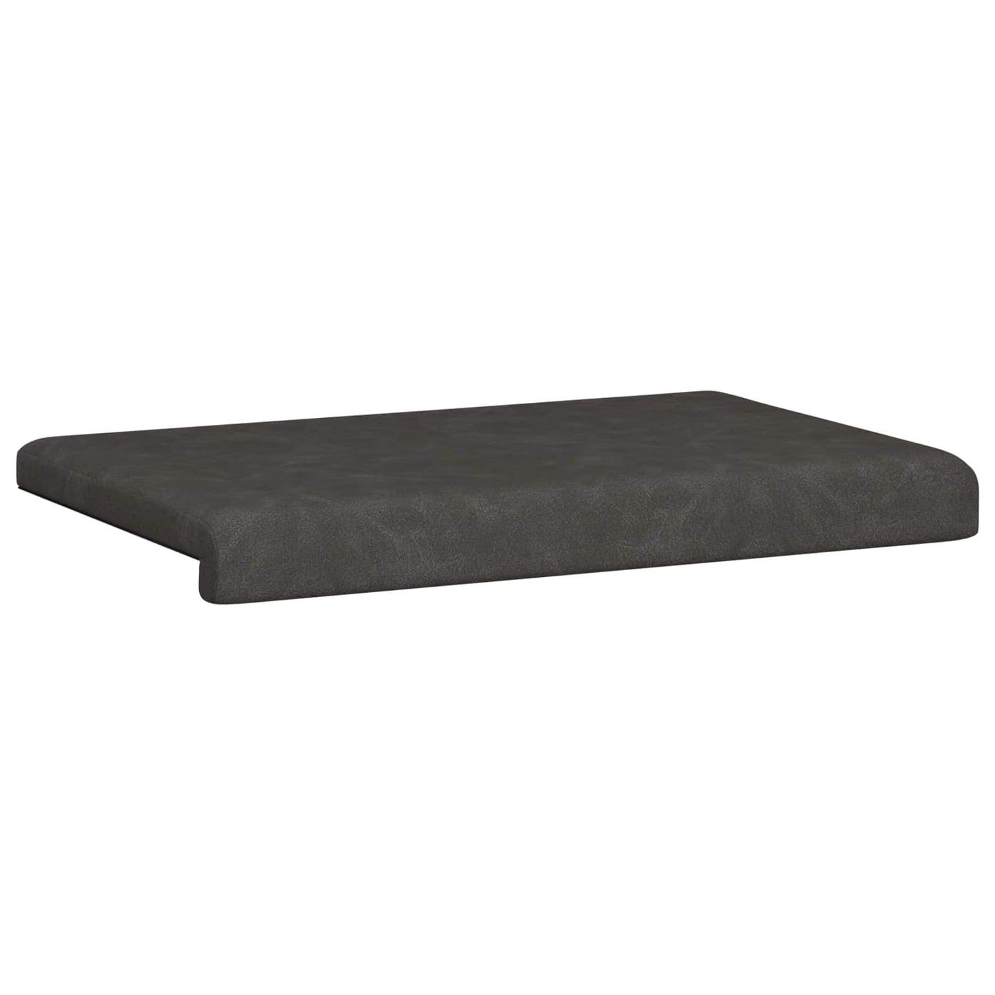 Bankkussen Kunstleer Zwart Diepte 35 cm