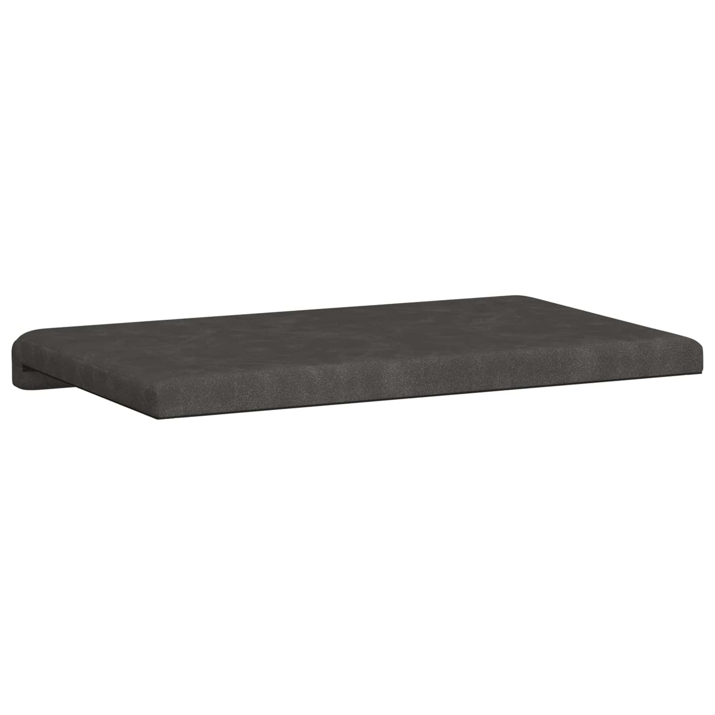 Bankkussen Kunstleer Zwart Diepte 35 cm