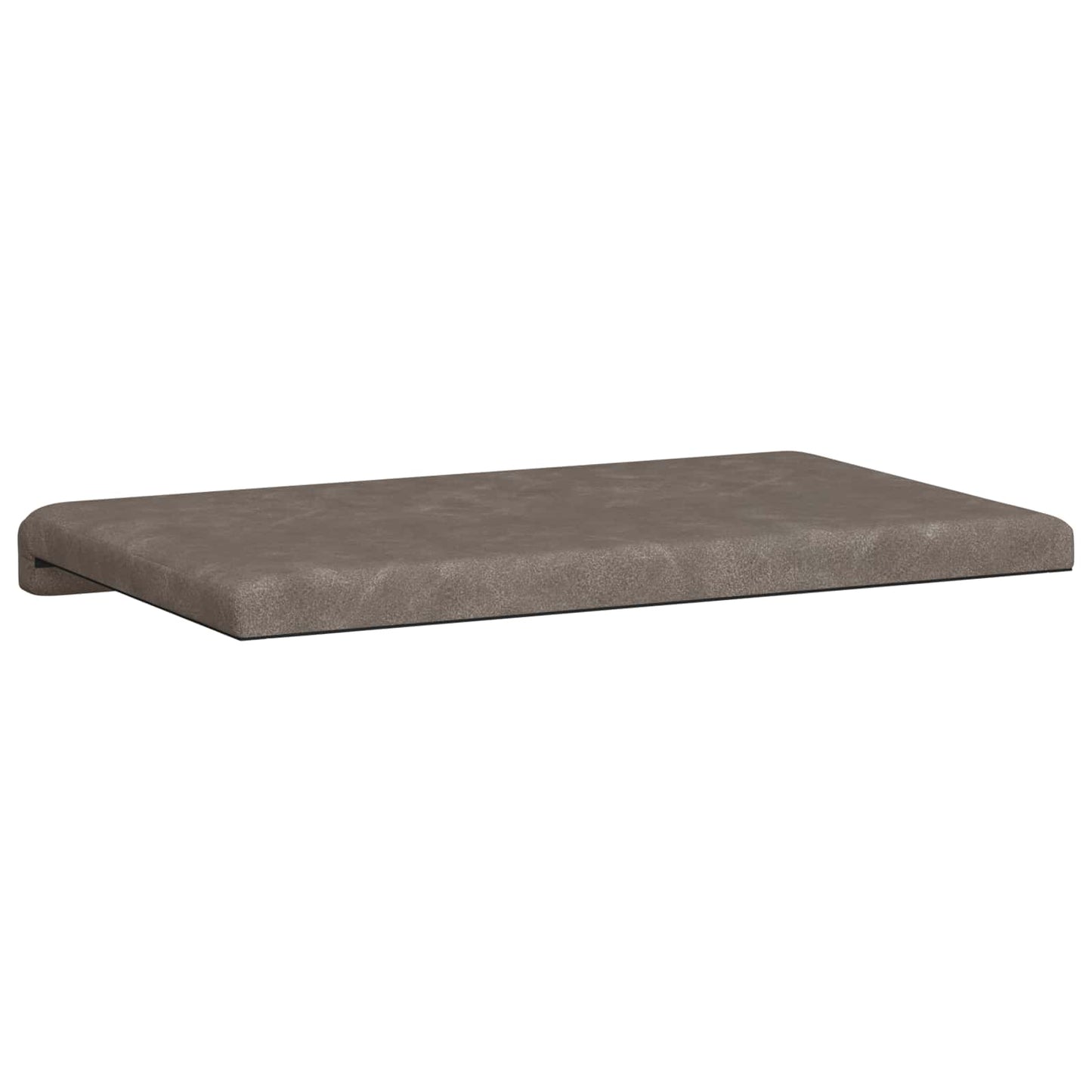 Bankkussen Kunstleer Grijs Diepte 35 cm