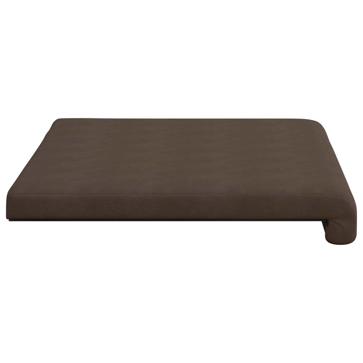 Bankkussen Microvezel Bruin Diepte 35 cm
