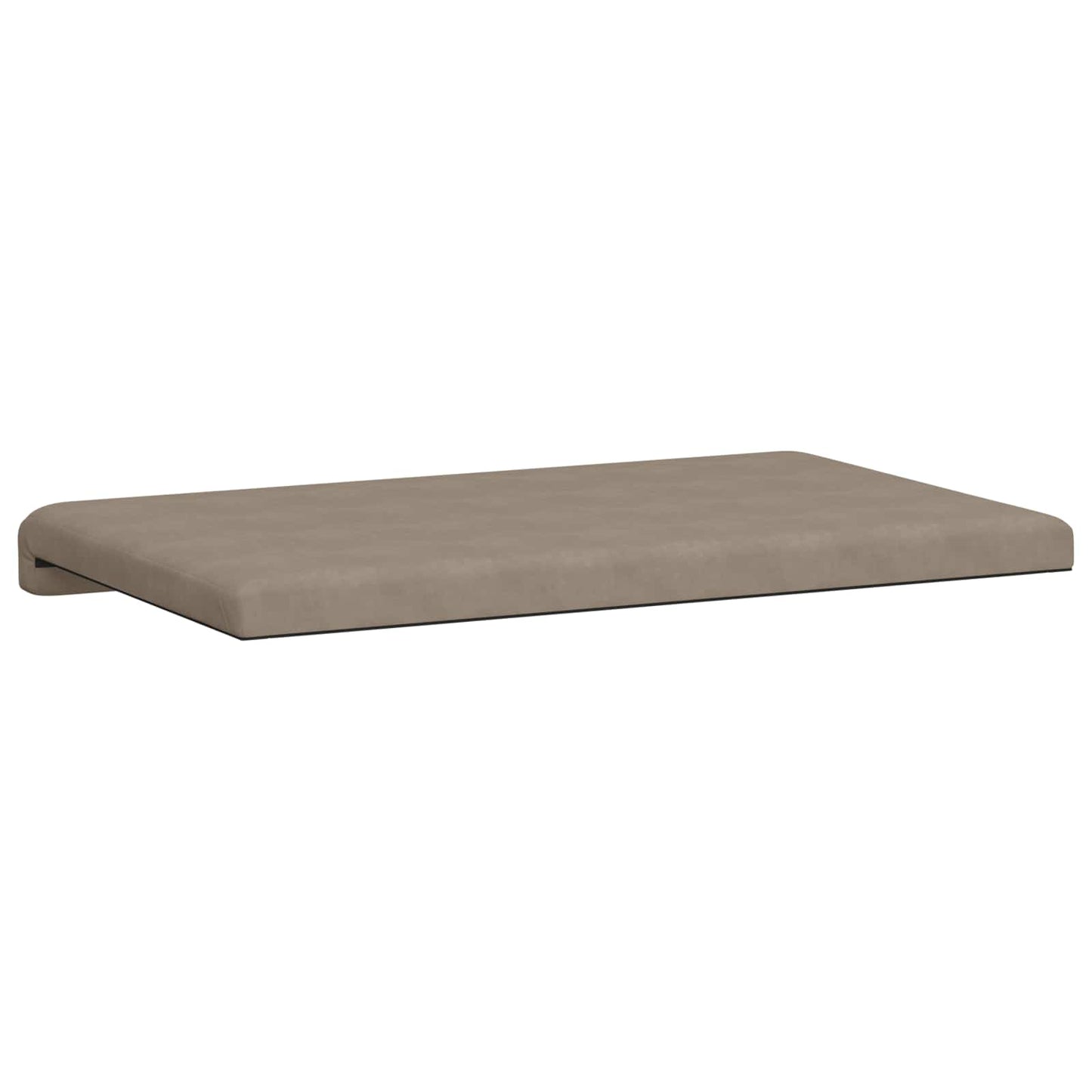 Bankkussen Microvezel Taupe Diepte 35 cm