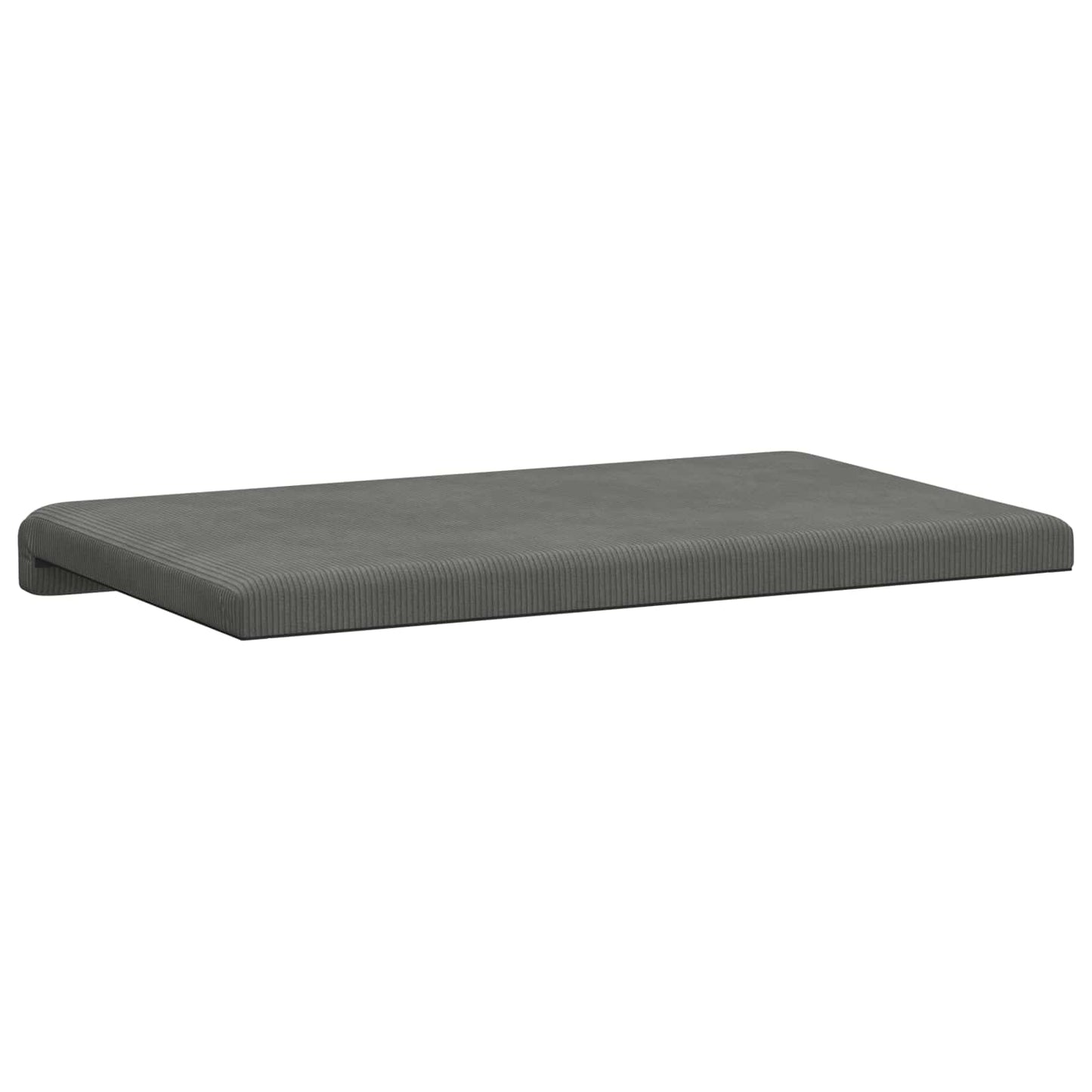 Bankkussen corduroy Donkergrijs Diepte 35 cm