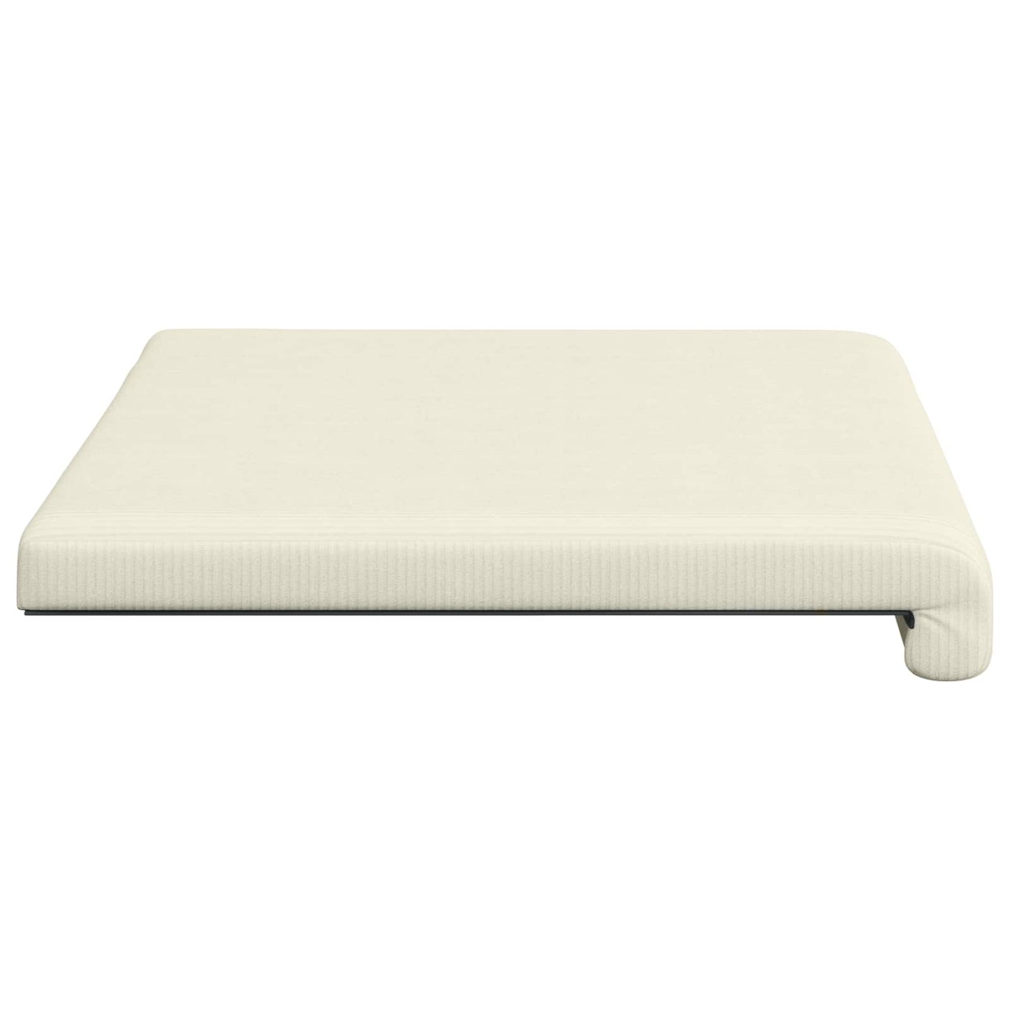 Bankkussen corduroy Crèmekleurig Diepte 35 cm