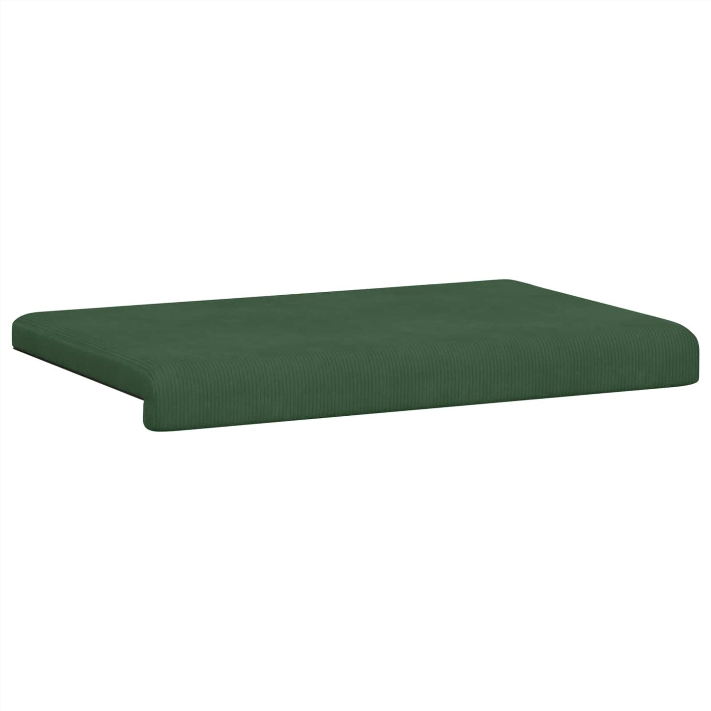 Bankkussen corduroy Donkergroen Diepte 35 cm