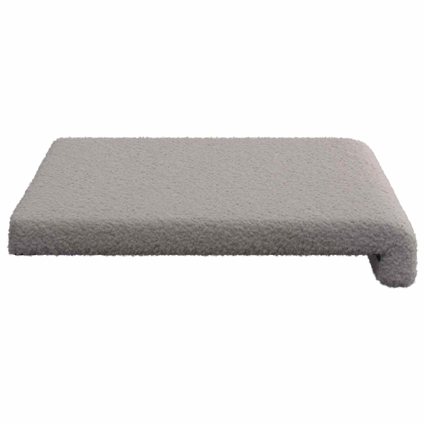 Bankkussen Sherpa Stof Lichtgrijs Diepte 35 cm