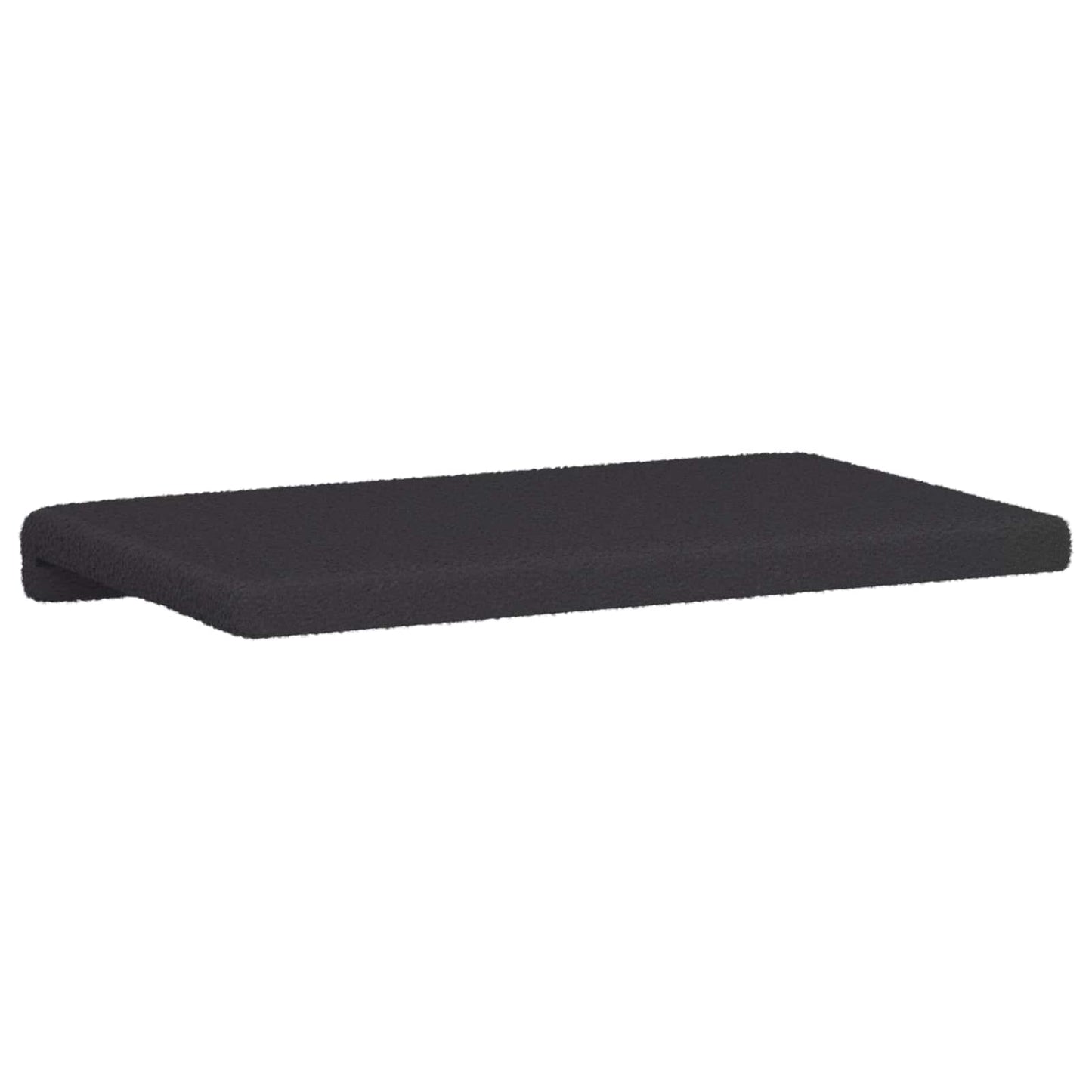 Bankkussen Sherpa Stof Donkergrijs Diepte 35 cm