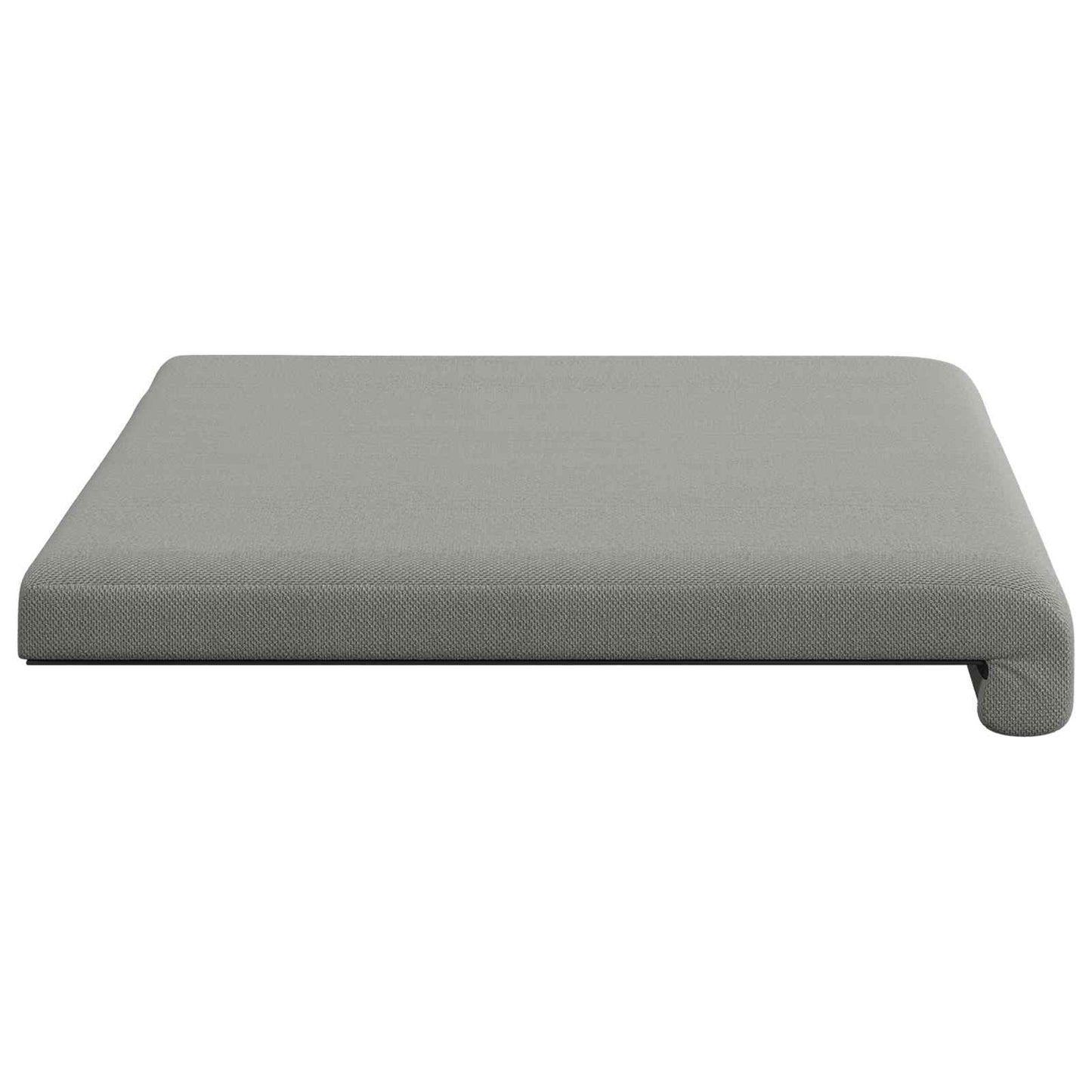 Bankkussen Textured Velvet Donkergrijs Diepte 35 cm