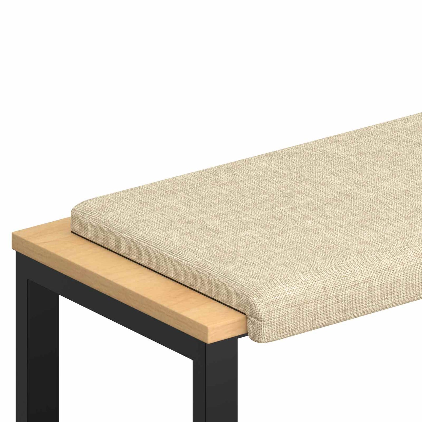 Bankkussen Stof Crèmekleurig Diepte 35 cm