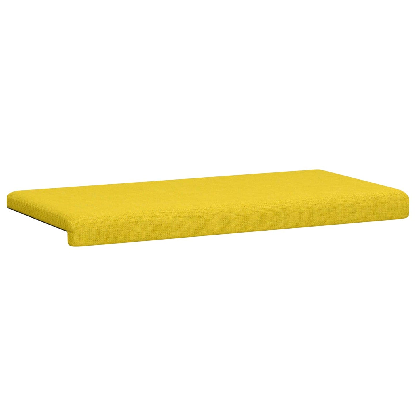 Bankkussen Stof Lichtgeel Diepte 35 cm