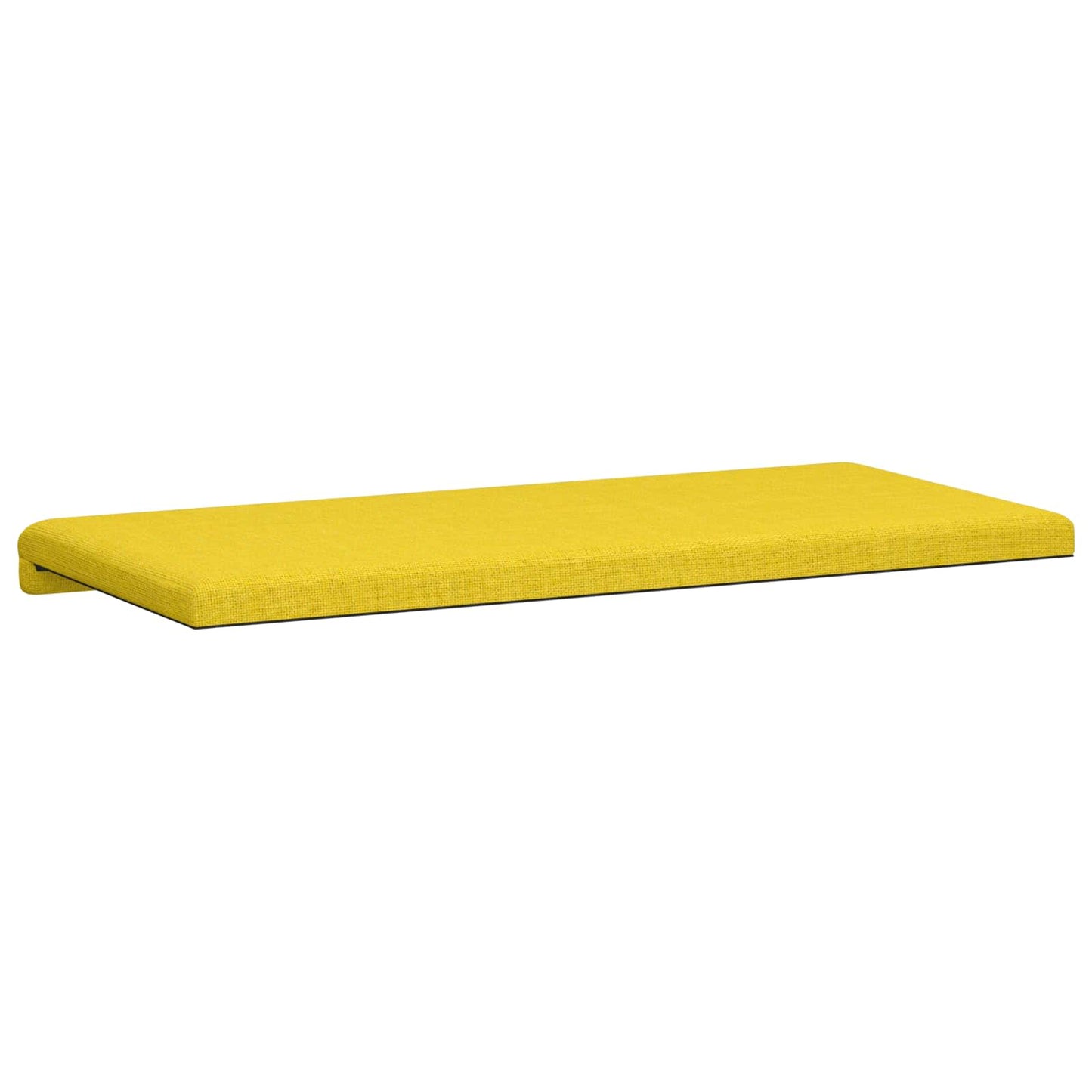 Bankkussen Stof Lichtgeel Diepte 35 cm
