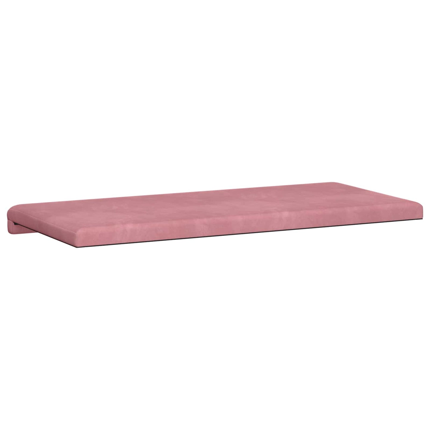 Bankkussen fluweel Roze Diepte 35 cm