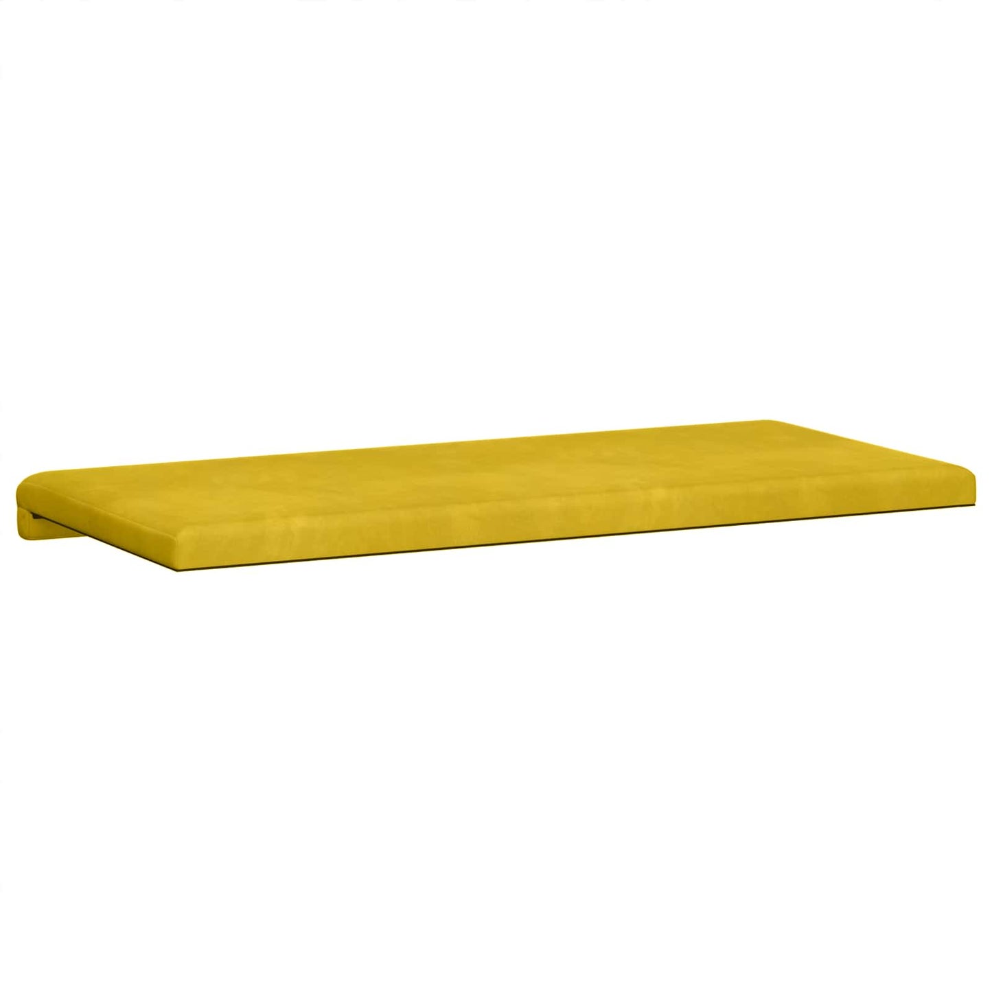 Bankkussen fluweel Geel Diepte 35 cm