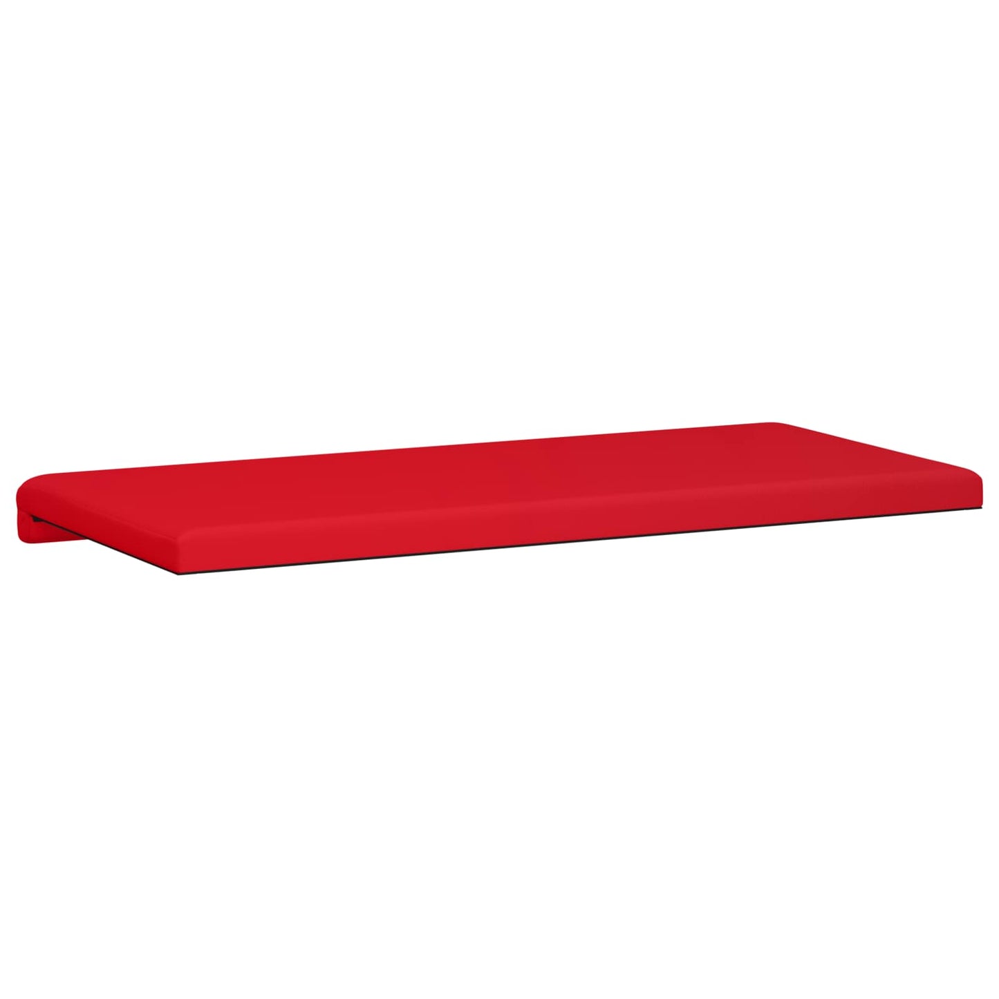 Bankkussen Kunstleer Rood Diepte 35 cm