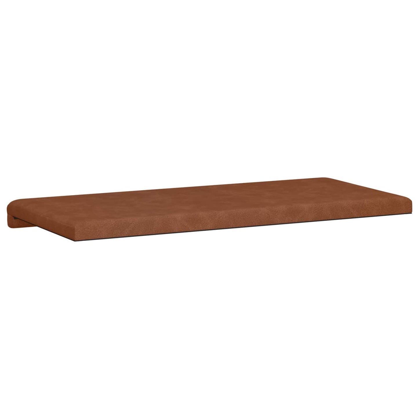 Bankkussen Kunstleer Bruin Diepte 35 cm