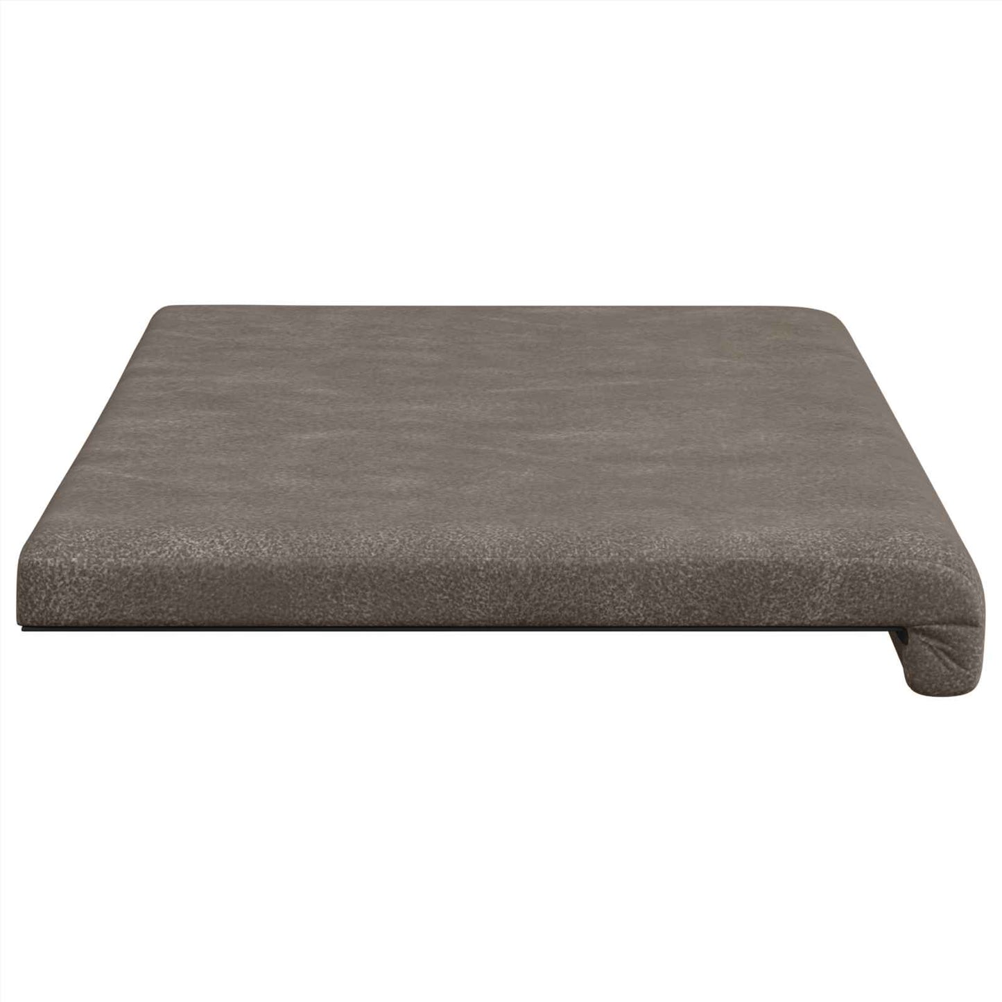 Bankkussen Kunstleer Grijs Diepte 35 cm