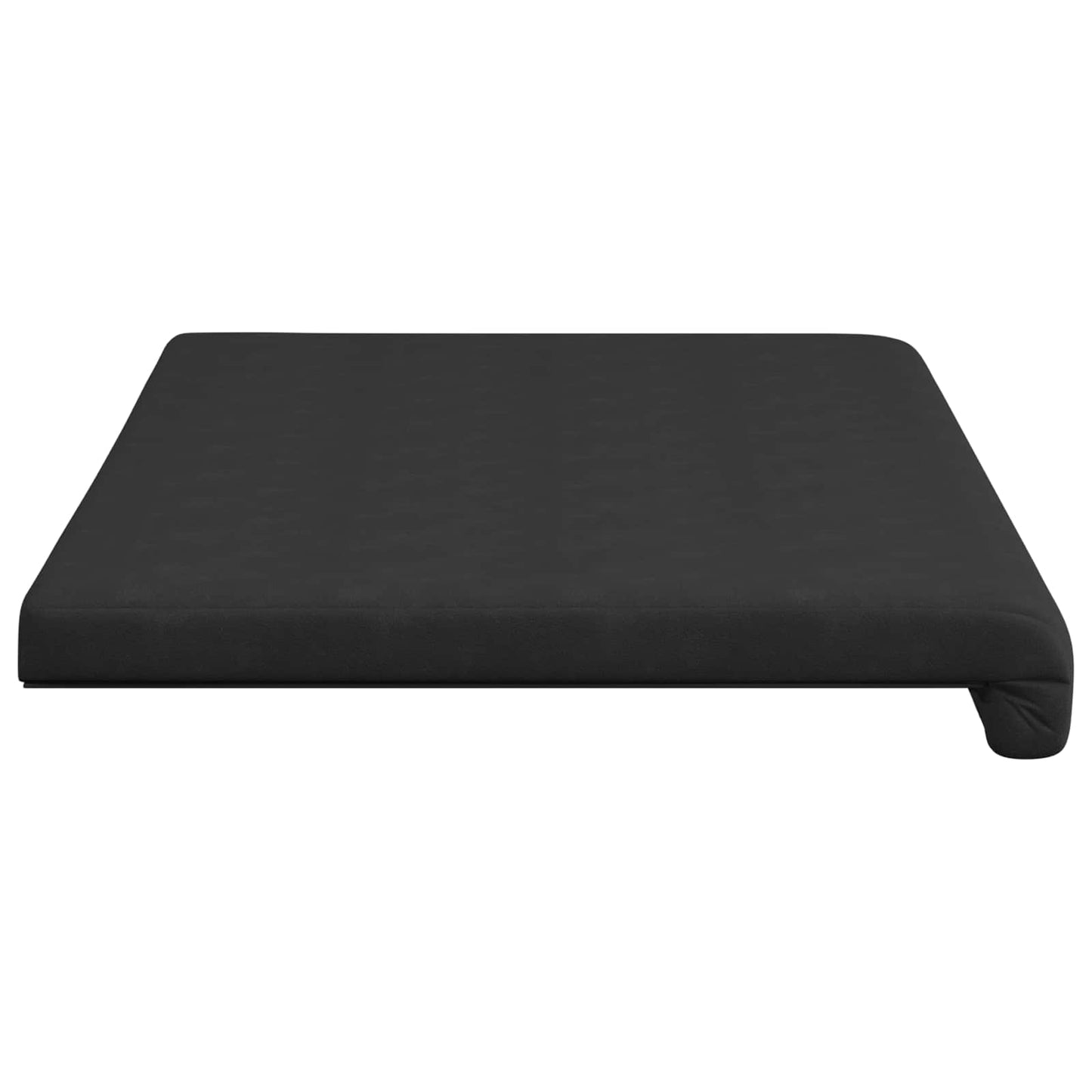 Bankkussen Microvezel Zwart Diepte 35 cm