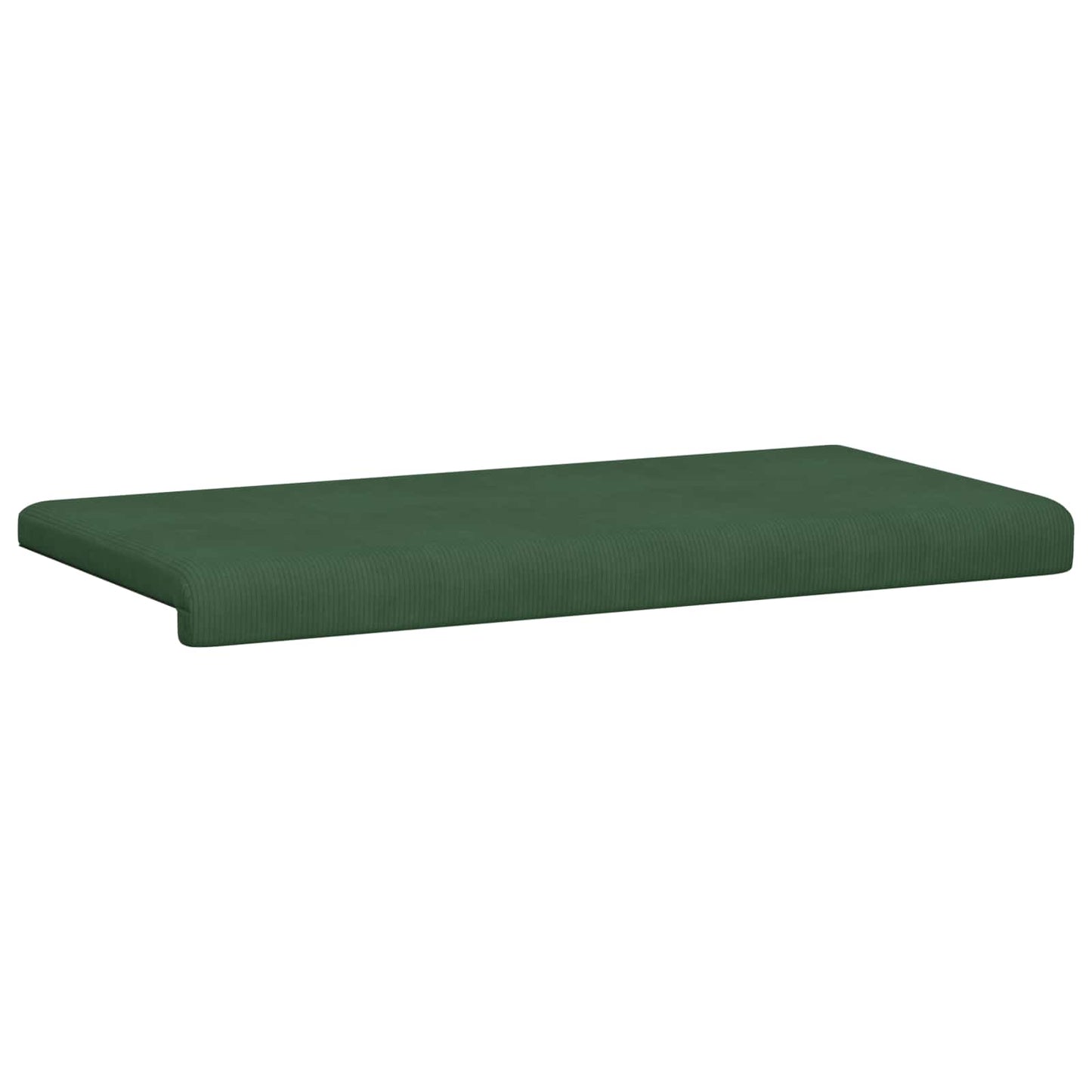 Bankkussen corduroy Donkergroen Diepte 35 cm