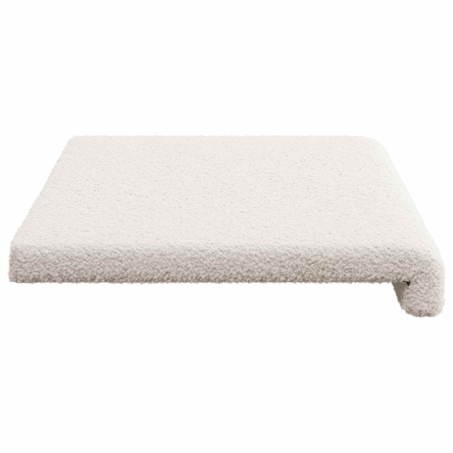 Bankkussen Sherpa Stof Crèmekleurig Diepte 35 cm