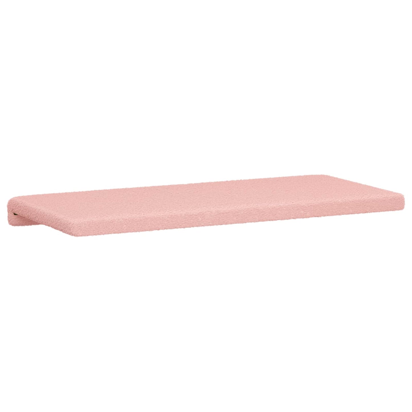 Bankkussen Sherpa Stof Roze Diepte 35 cm