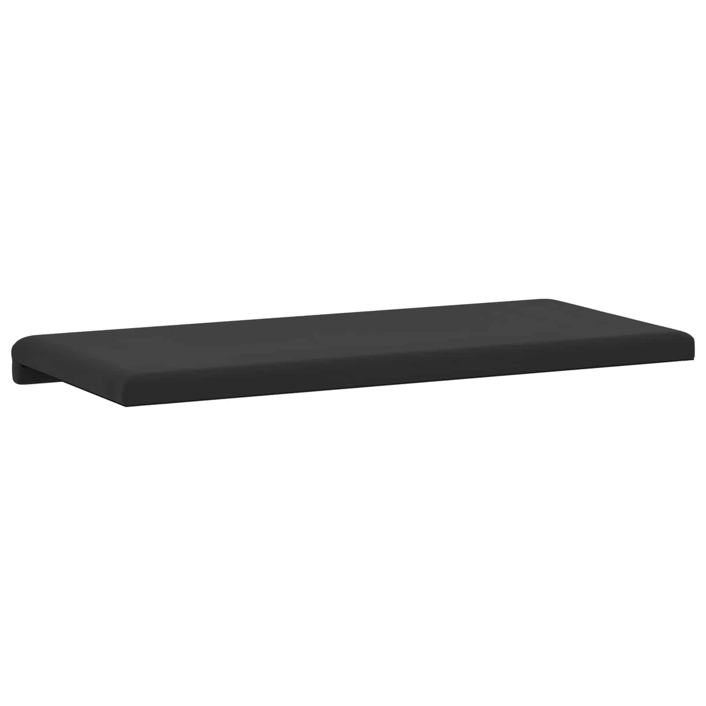 Bankkussen Textured Velvet Zwart Diepte 35 cm