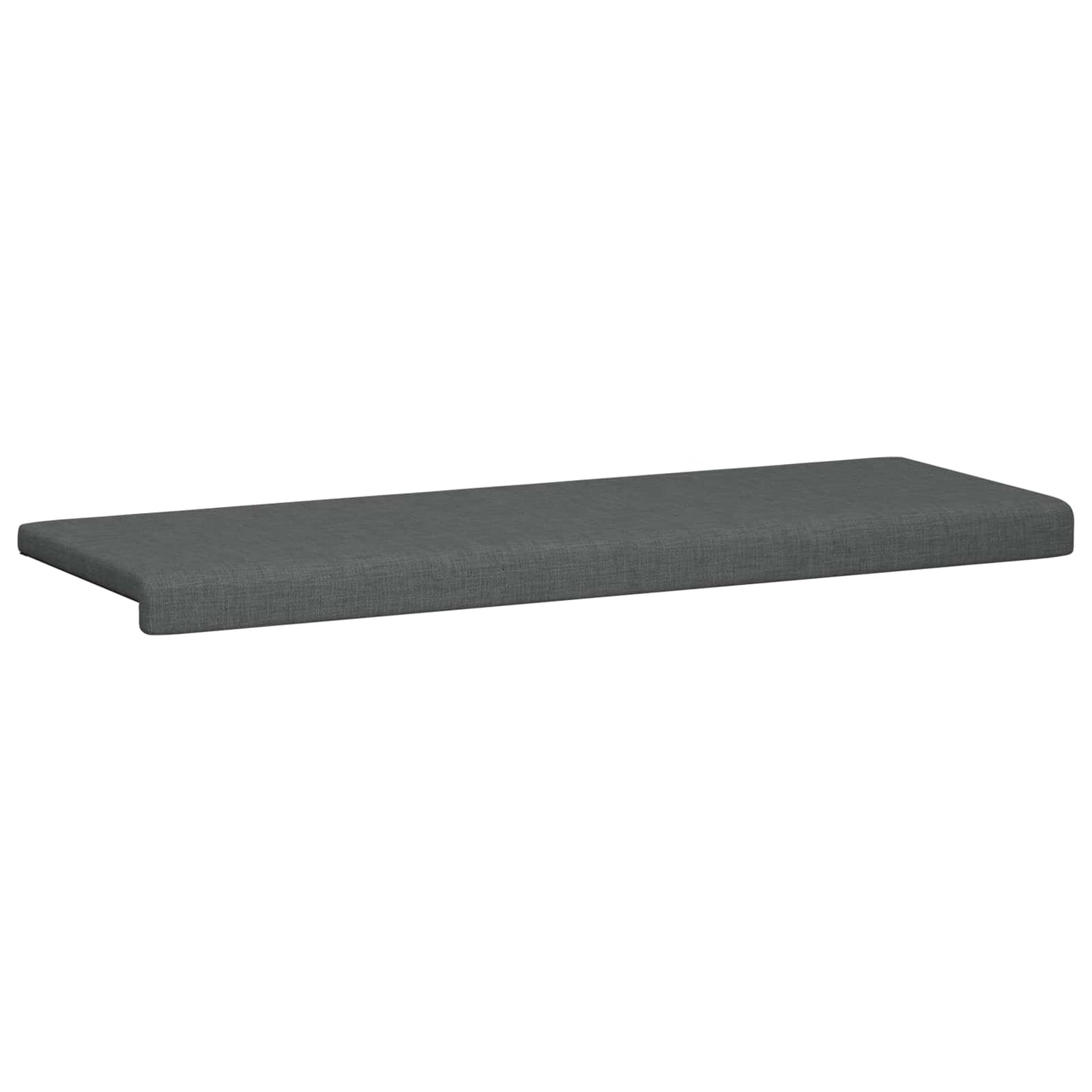 Bankkussen Stof Donkergrijs Diepte 35 cm