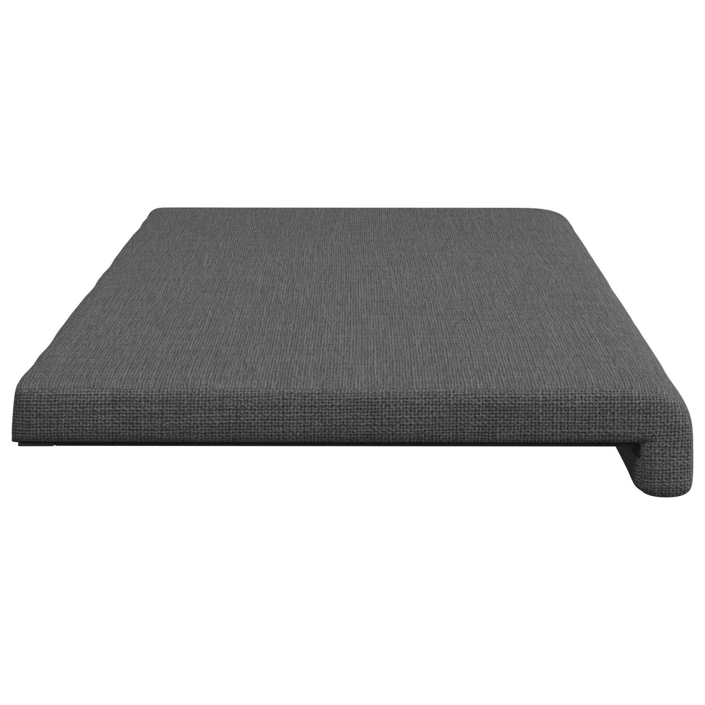 Bankkussen Stof Donkergrijs Diepte 35 cm