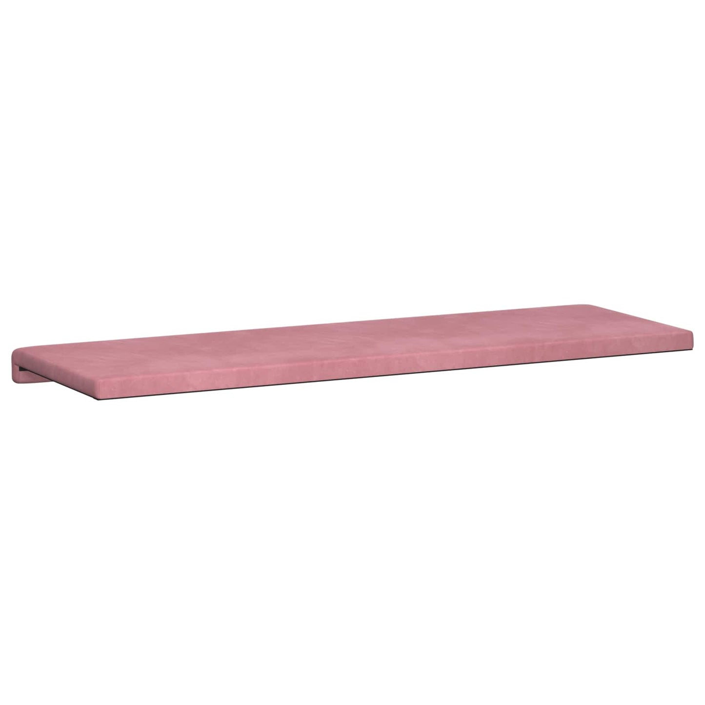 Bankkussen fluweel Roze Diepte 35 cm