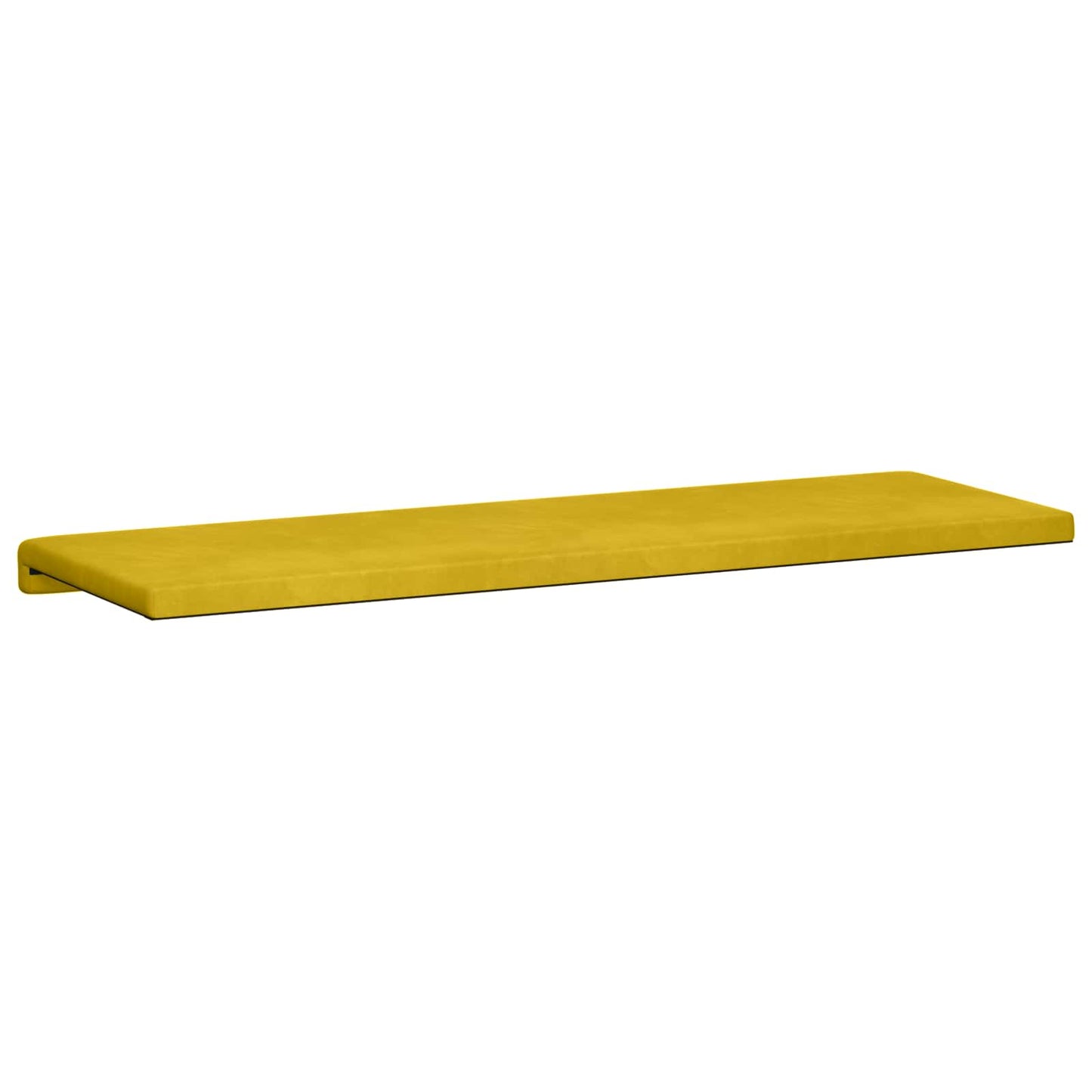 Bankkussen fluweel Geel Diepte 35 cm
