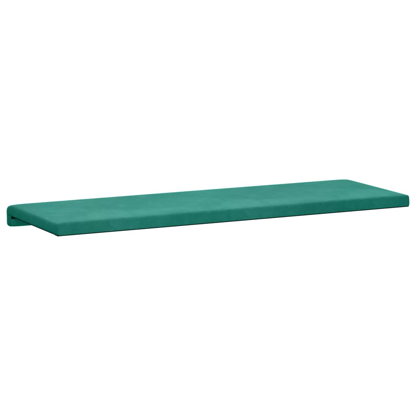 Bankkussen fluweel Turquoise Diepte 35 cm