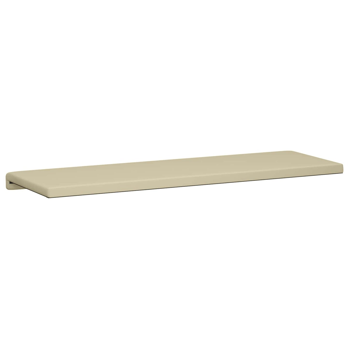 Bankkussen Kunstleer Crèmekleurig Diepte 35 cm