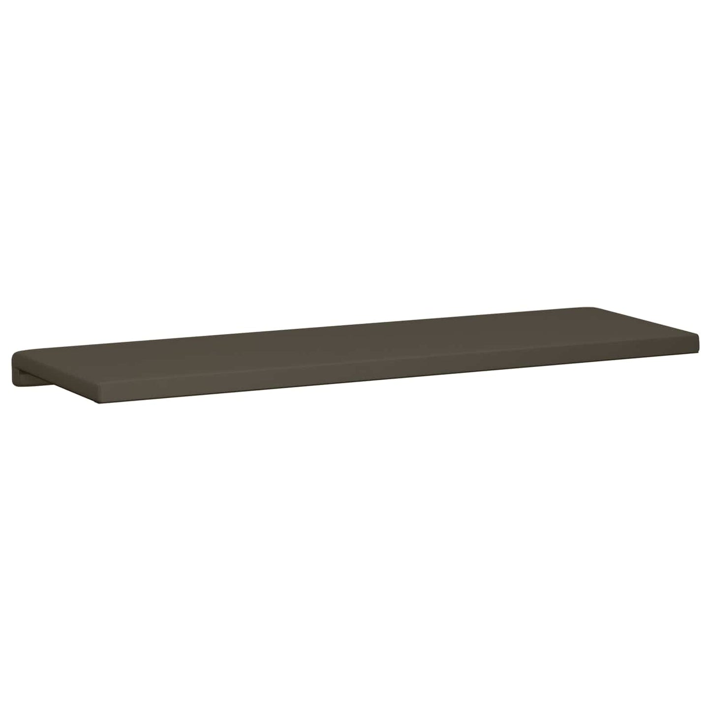 Bankkussen Kunstleer Grijs Diepte 35 cm