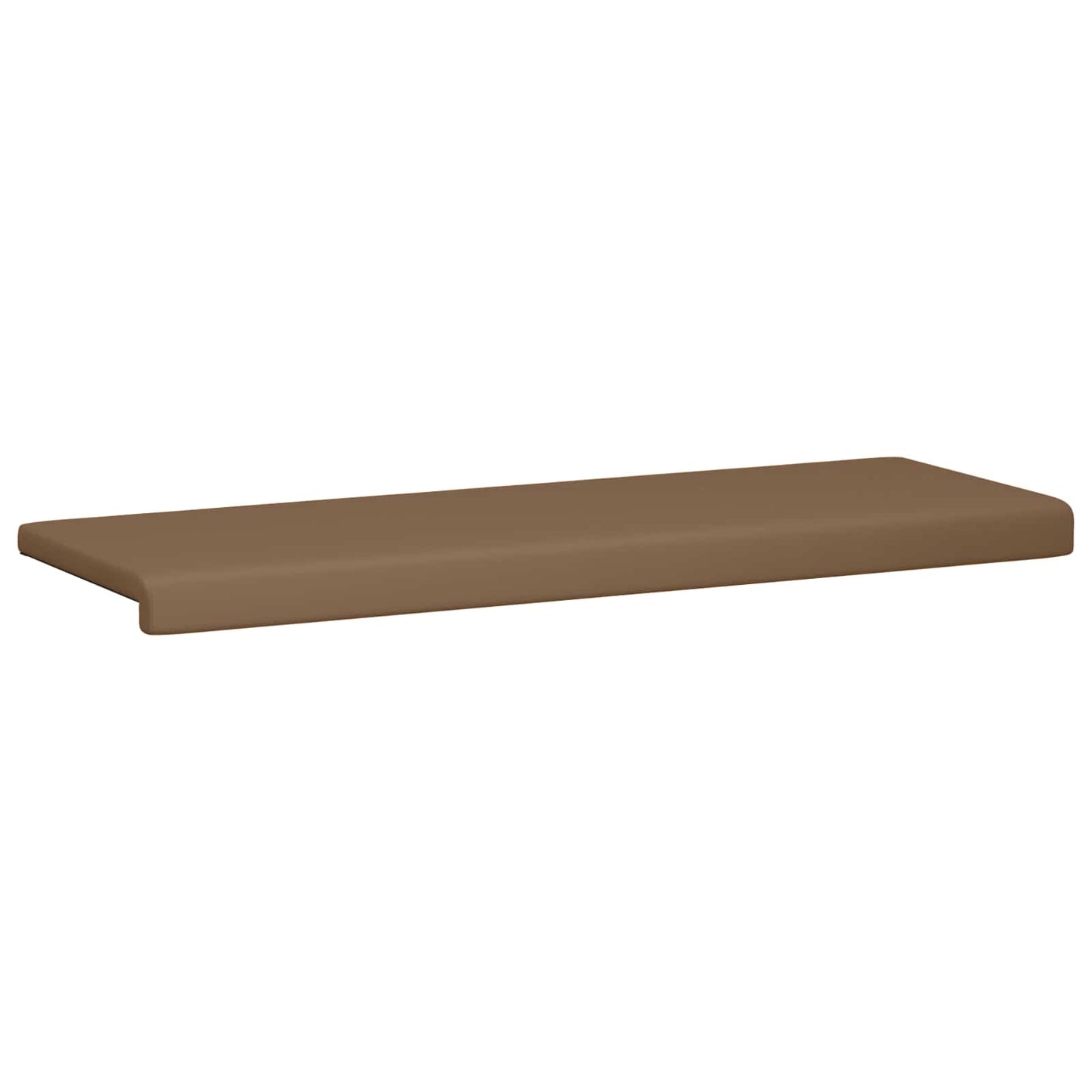 Bankkussen Kunstleer Cappuccino Diepte 35 cm