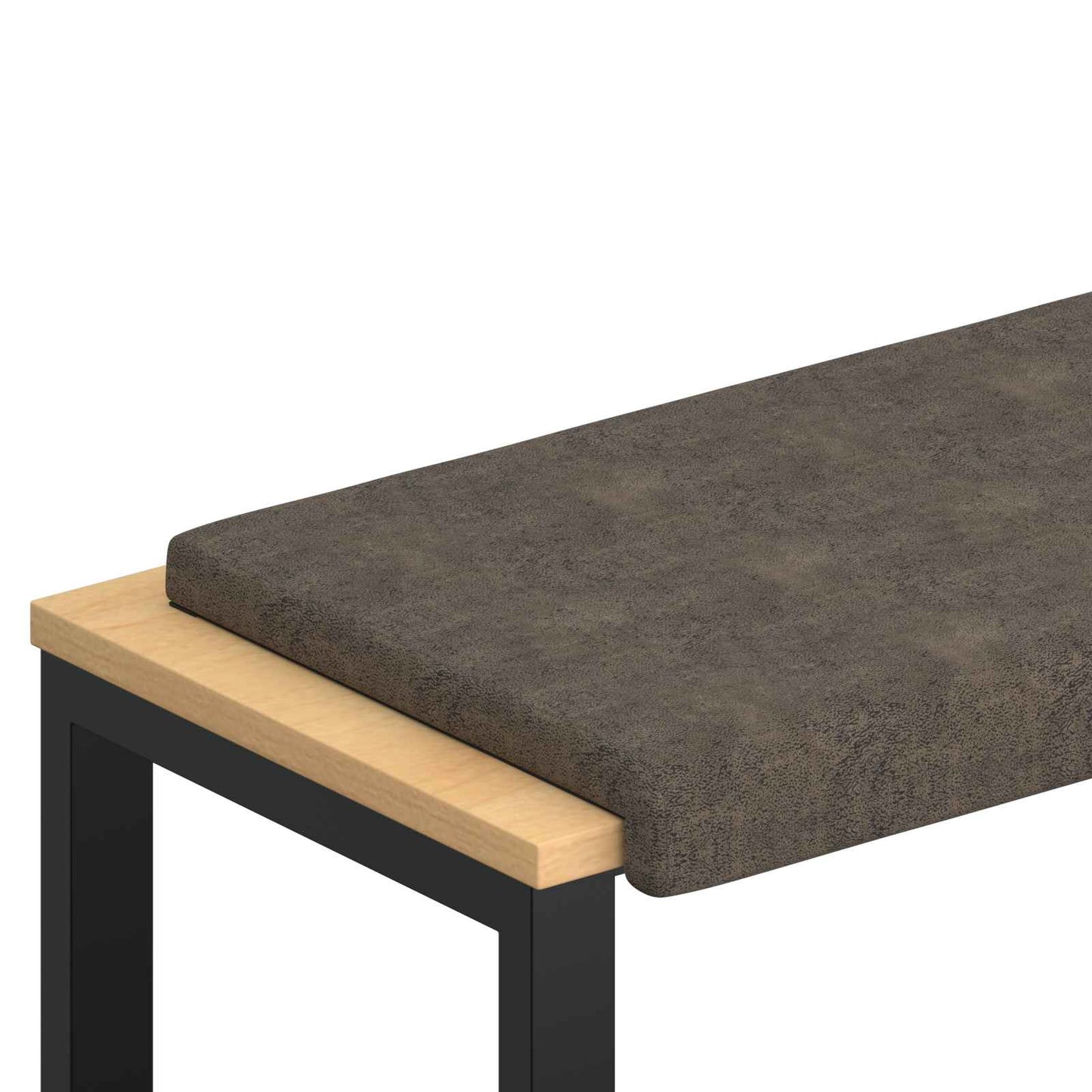 Bankkussen Faux Suède Stof Donkergrijs Diepte 35 cm is nu te koop bij PeponiXL, paradijselijk wonen!