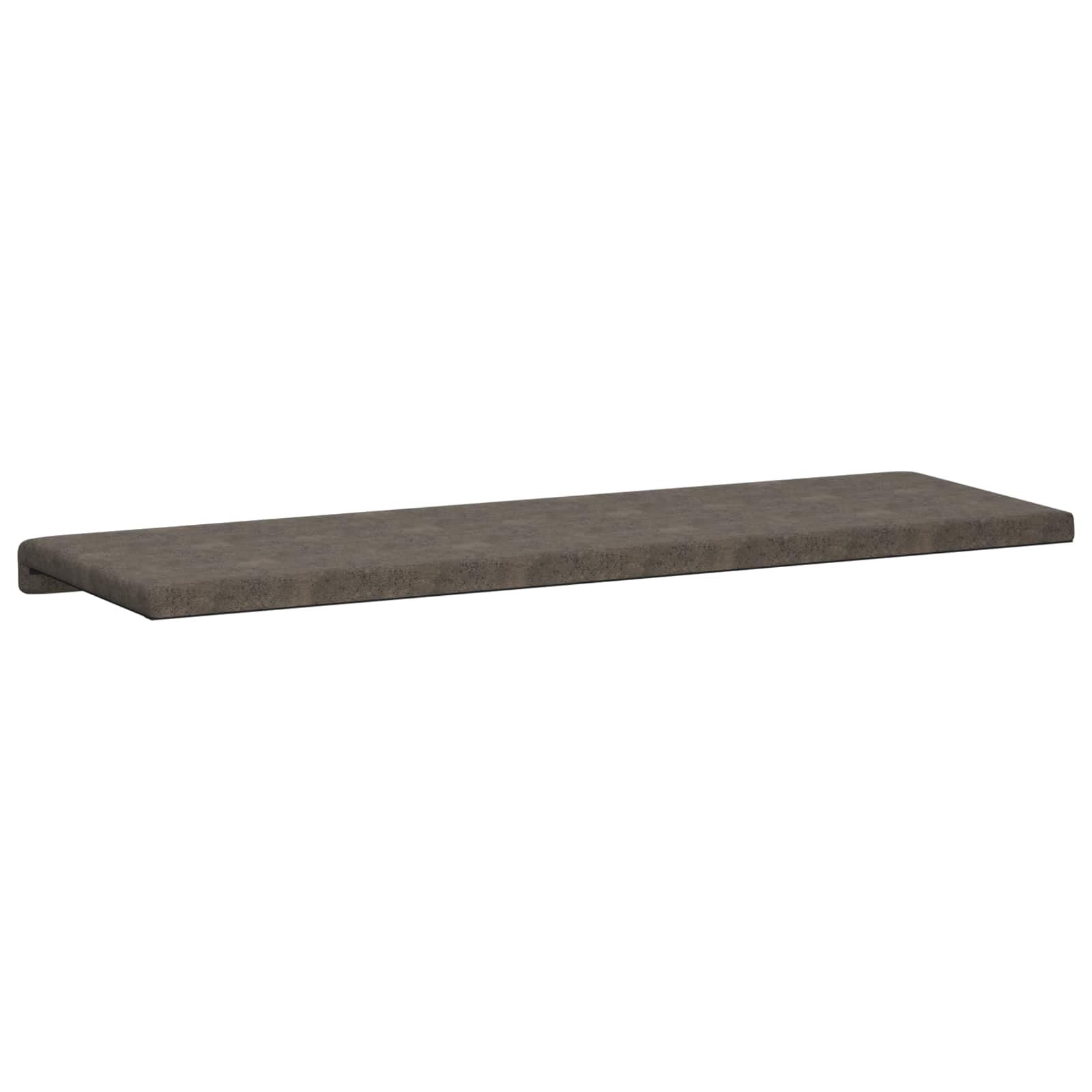Bankkussen Faux Suède Stof Donkergrijs Diepte 35 cm is nu te koop bij PeponiXL, paradijselijk wonen!