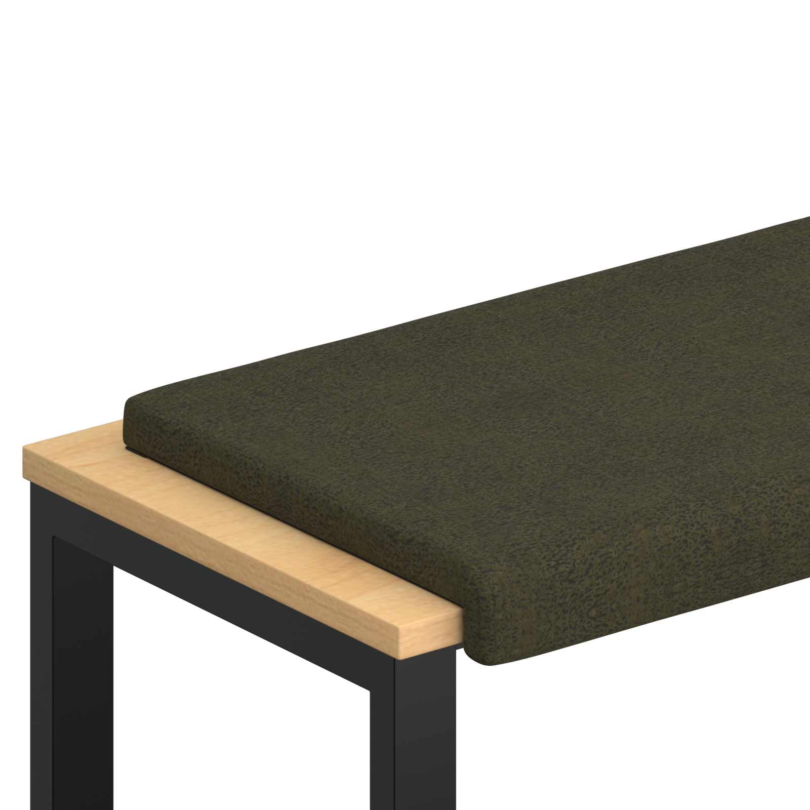 Bankkussen Faux Suède Stof Legergroen Diepte 35 cm is nu te koop bij PeponiXL, paradijselijk wonen!