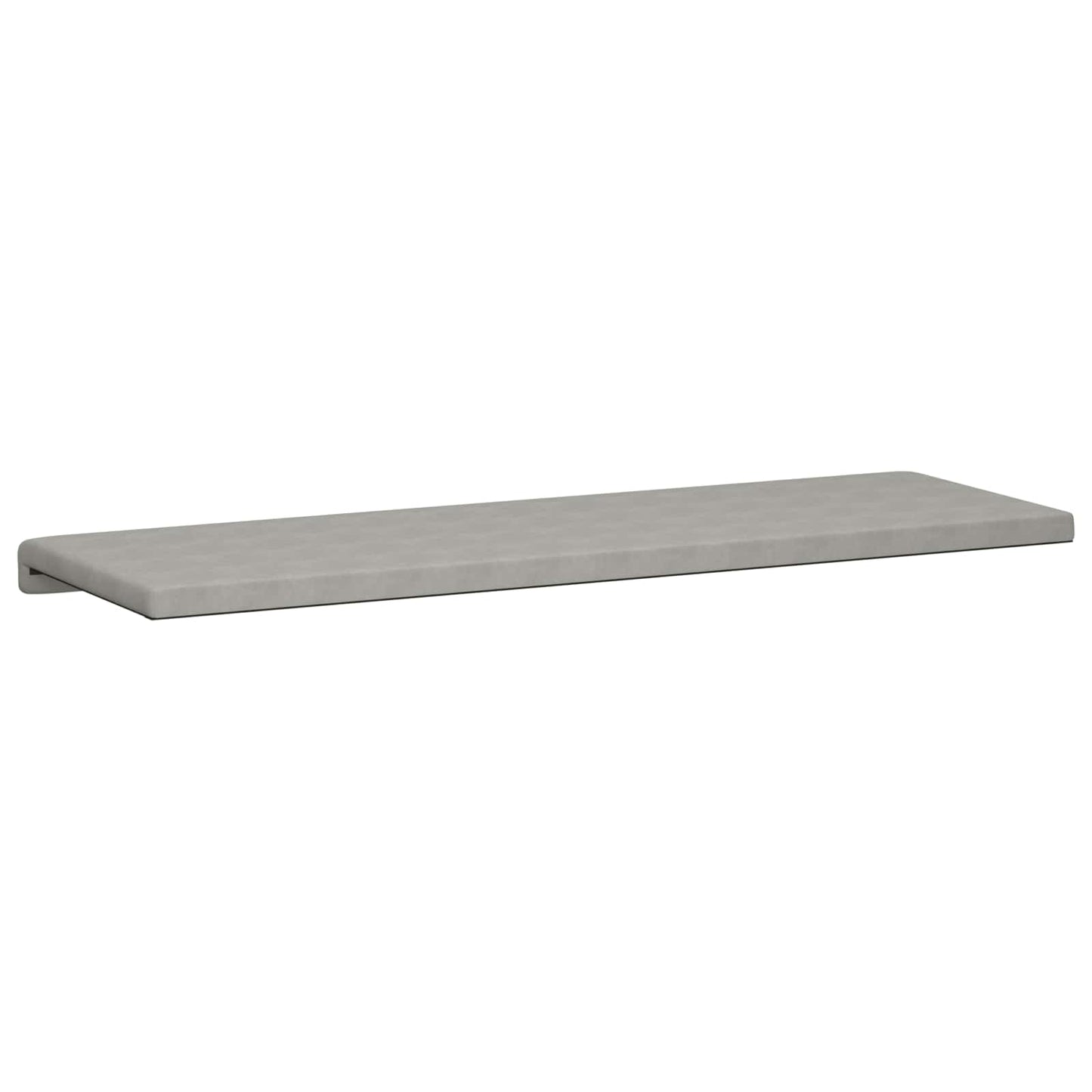 Bankkussen Microvezel Lichtgrijs Diepte 35 cm
